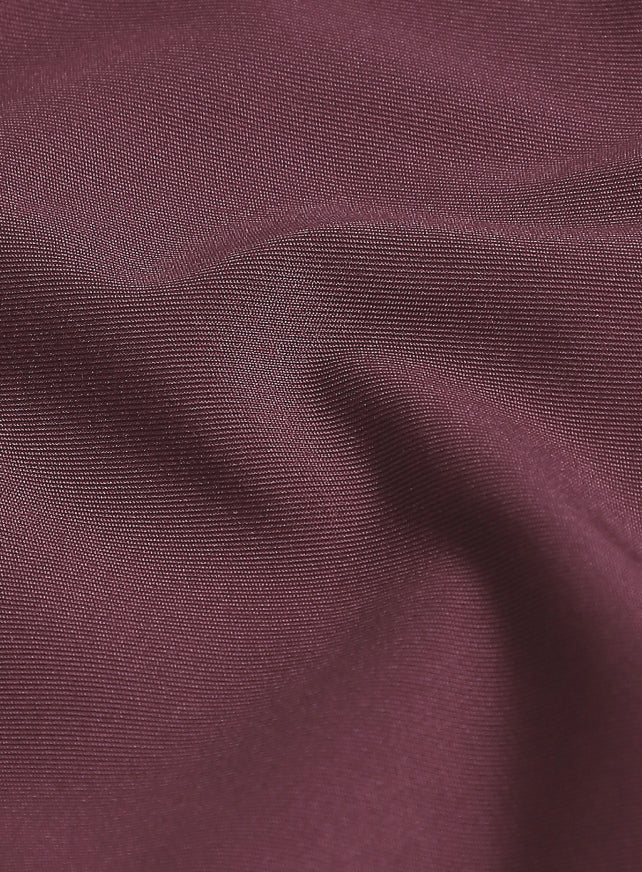 Wine High Waist Solid Active Tights