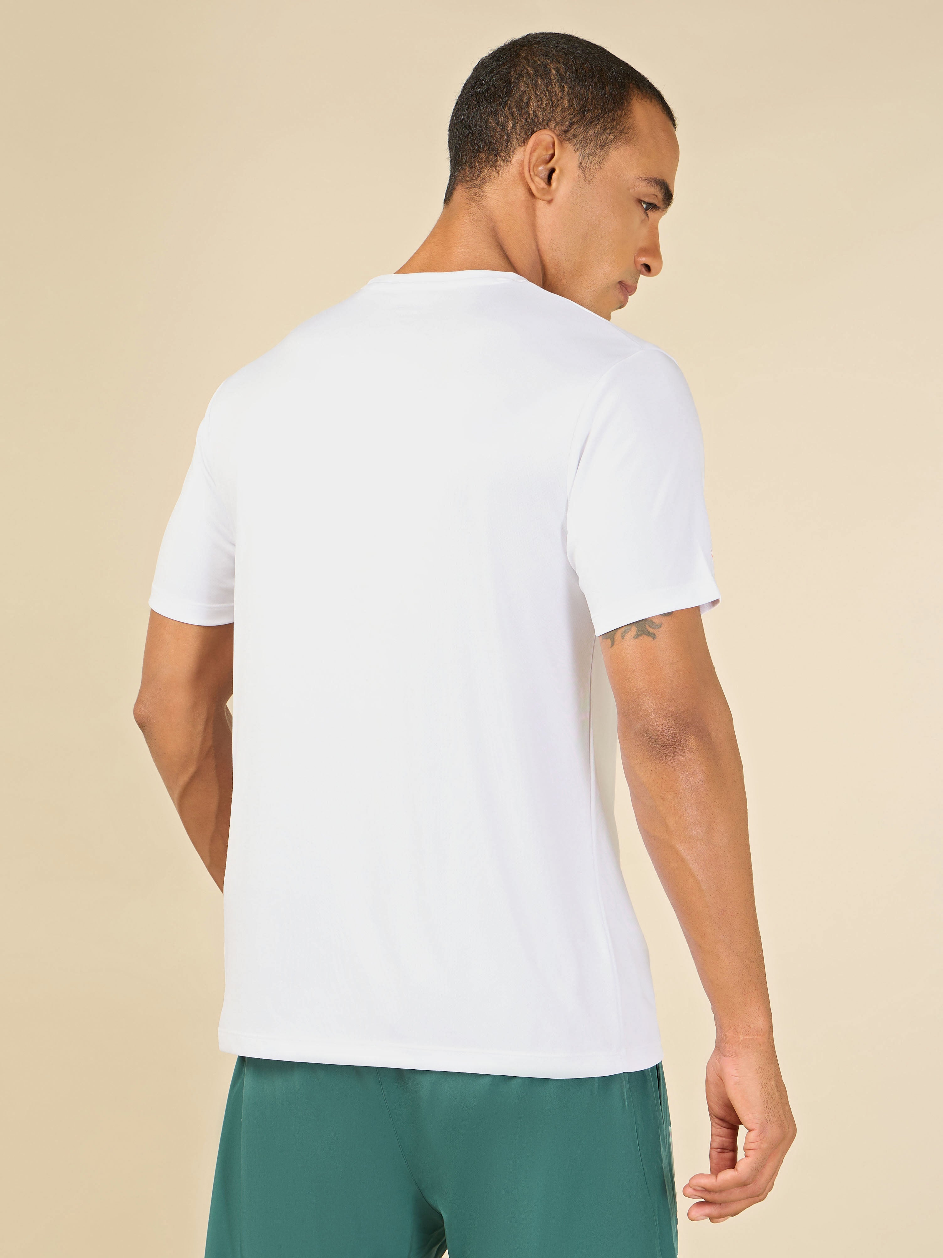 Active T-shirt with Minimal Graphic