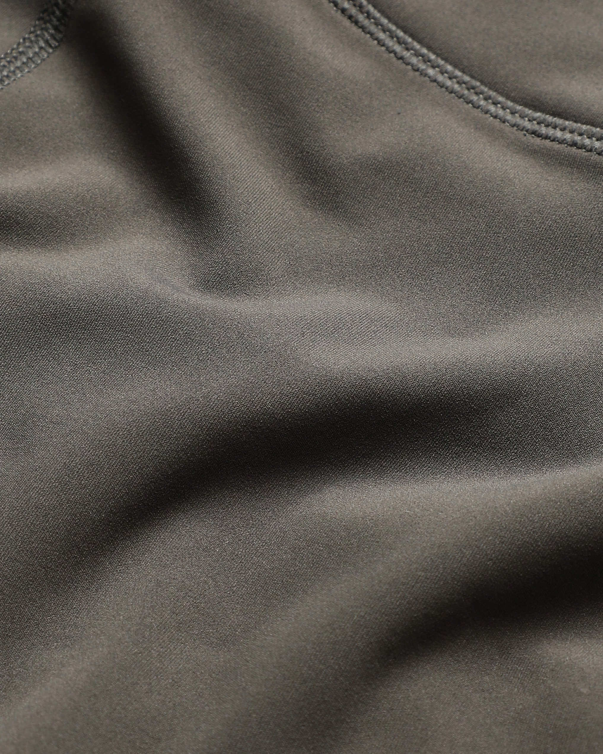 Dark Grey Absolute Fit Tights with Logo Print and Back Pocket