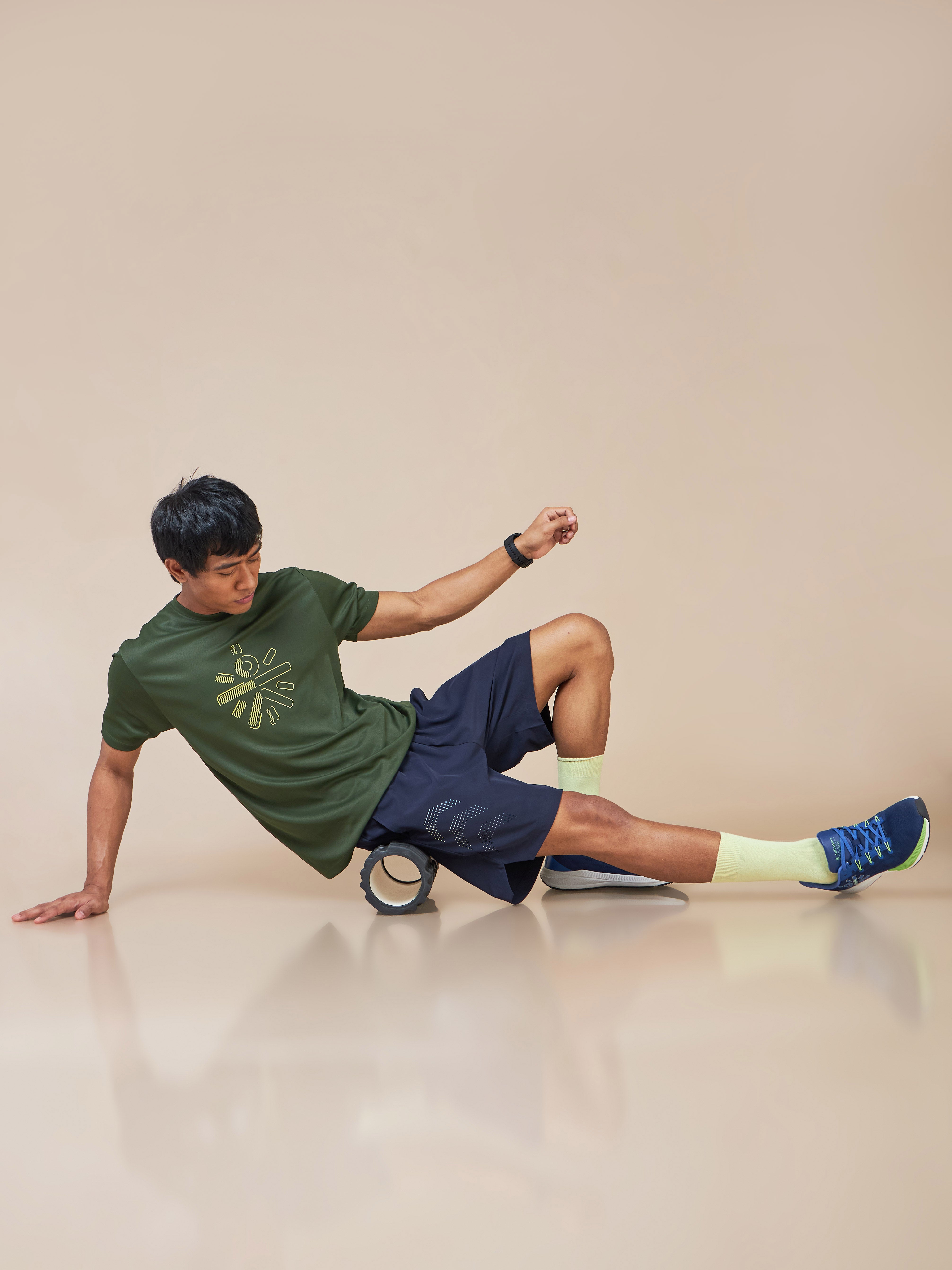 Typographic Print Active T-shirt