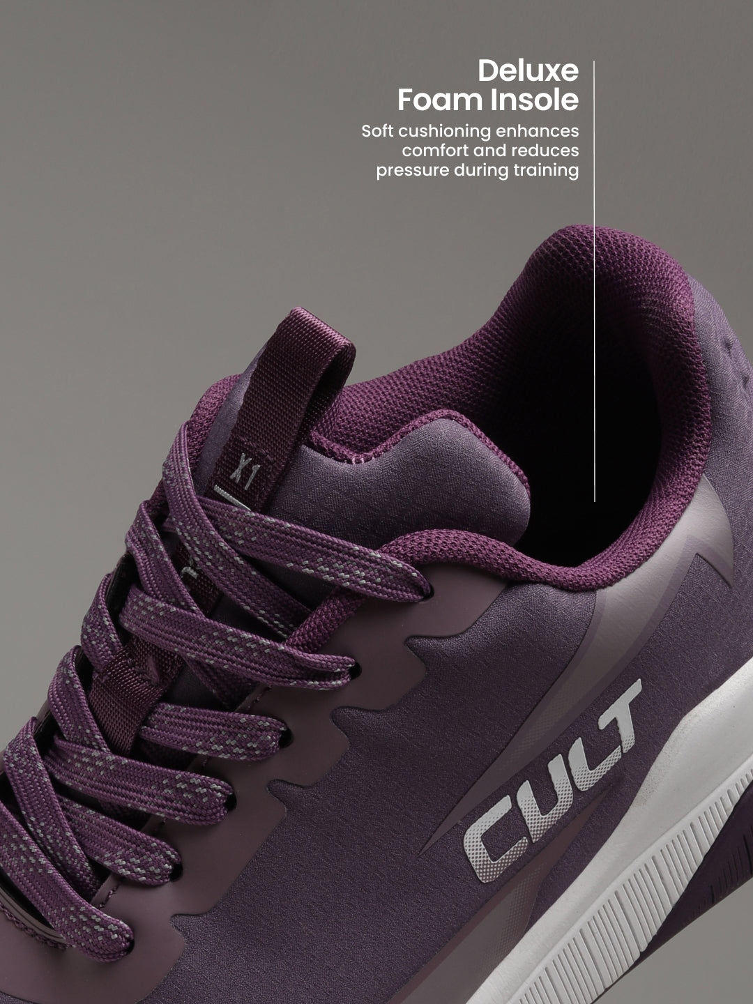 cult X1 Women Training Shoes - Dark Lavender