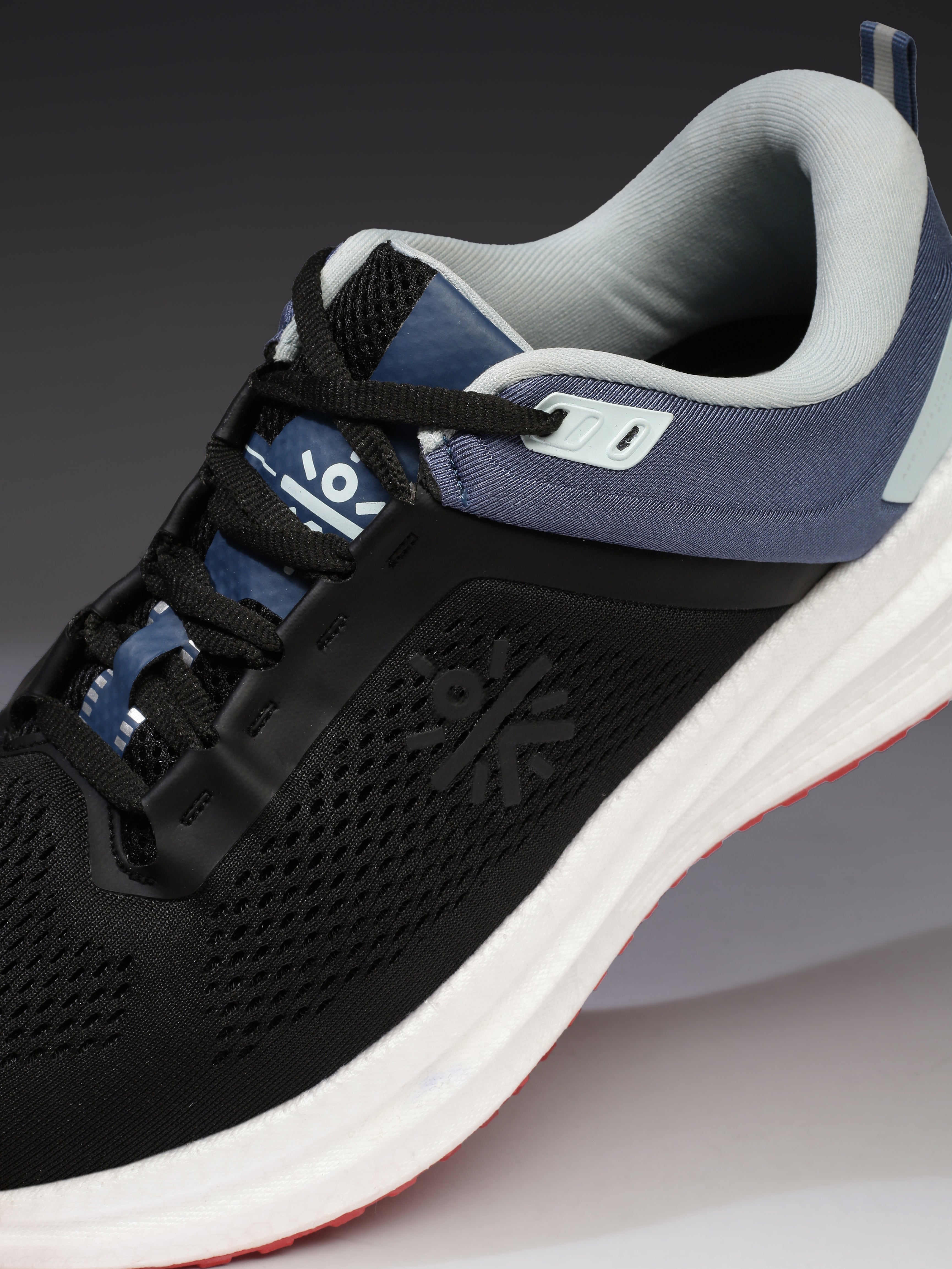 cult Versa Pulse Men Running Shoes - Black/Blue