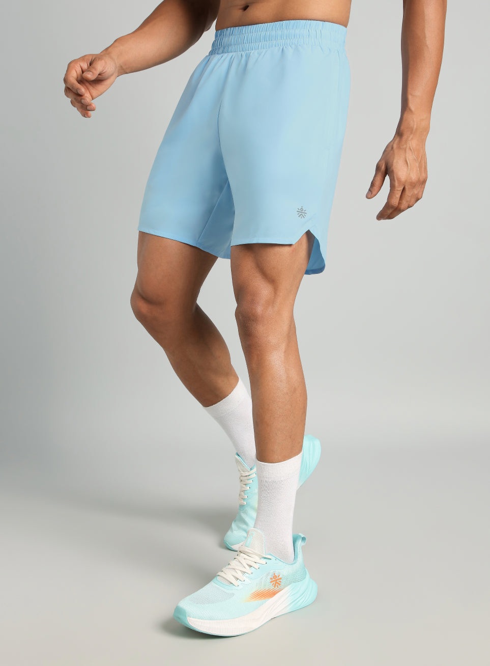 Iconic Blue Running Shorts