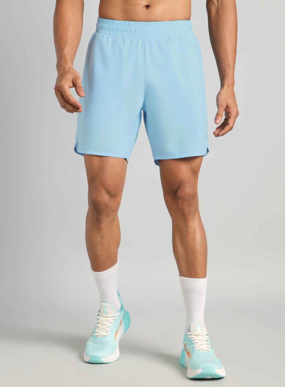 Iconic Blue Running Shorts