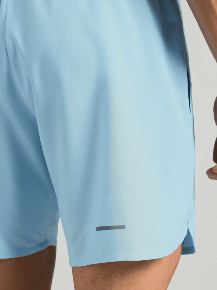 Iconic Blue Running Shorts