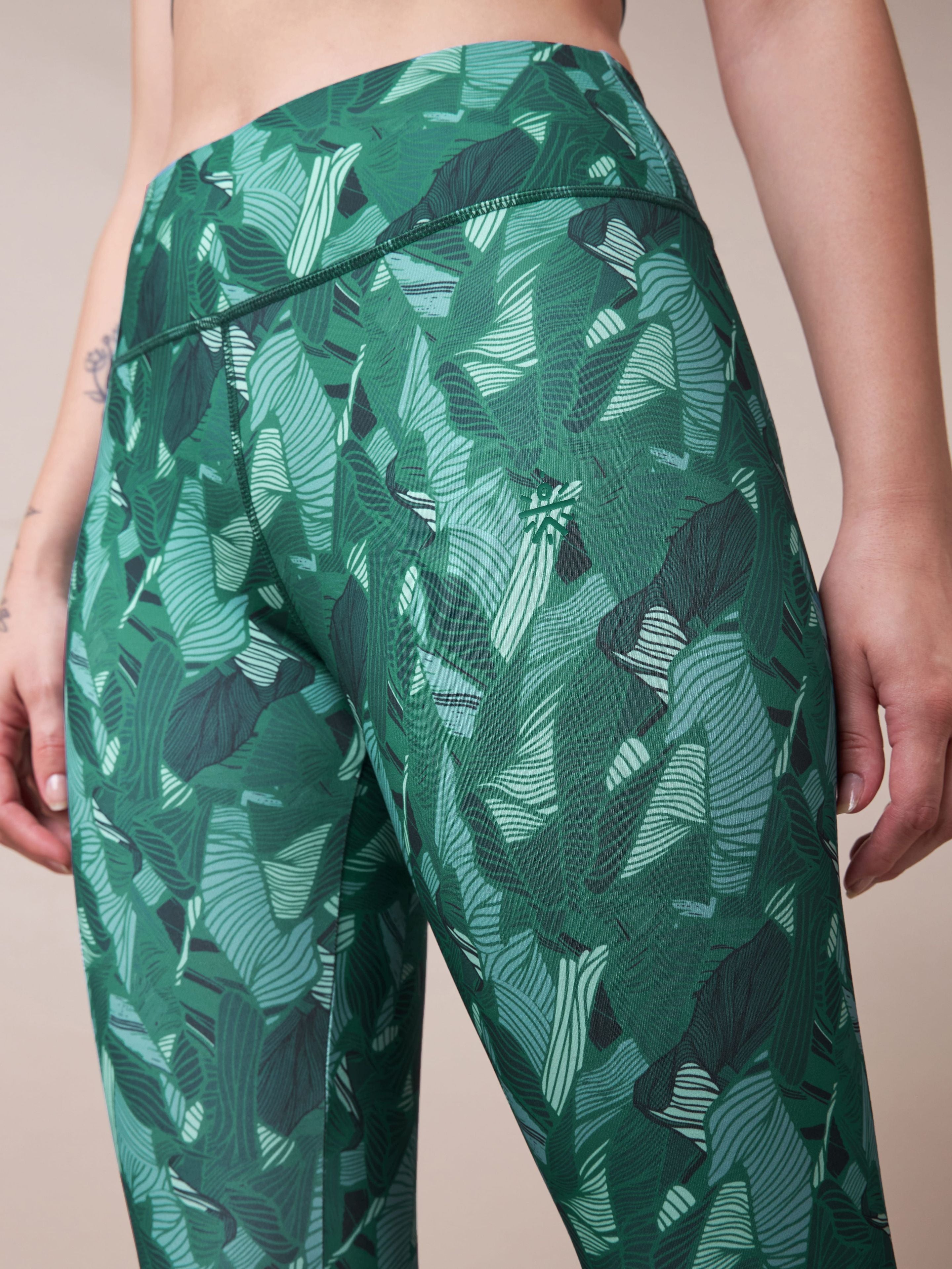 Zen Garden All Over Print Yoga Tights