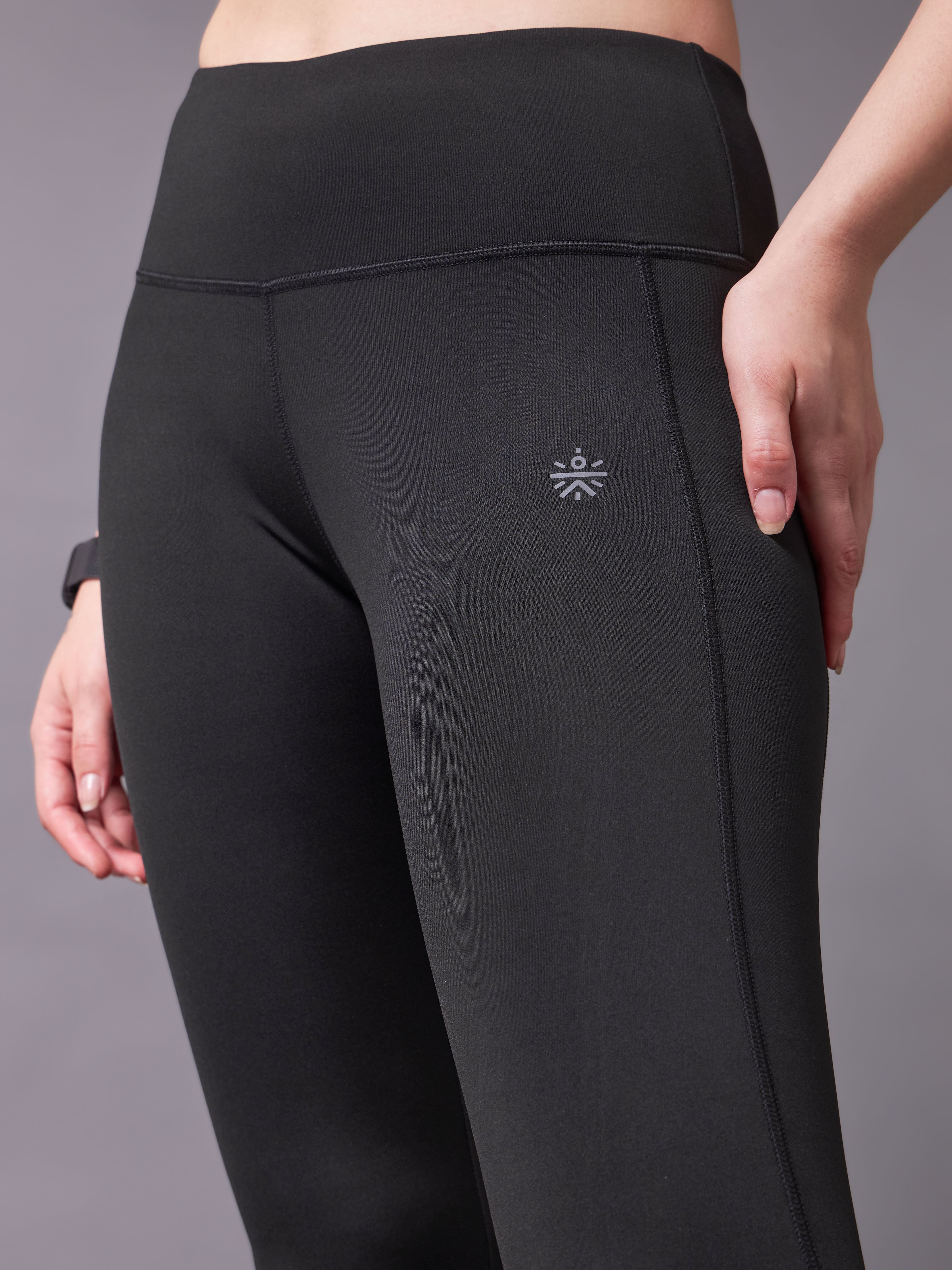 Iconic Black Running Tights