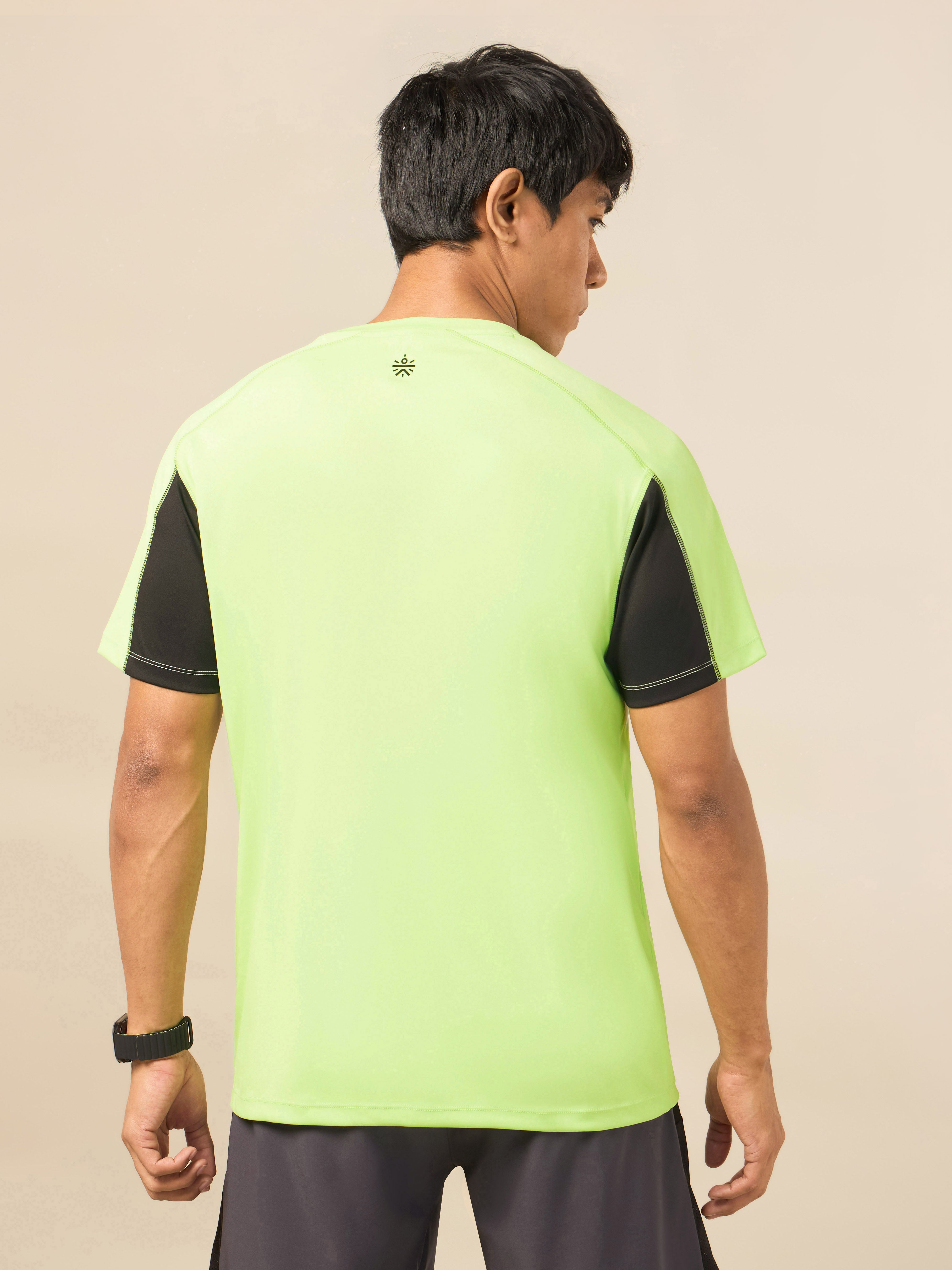 Men's Cult Neon Green Training T-shirt