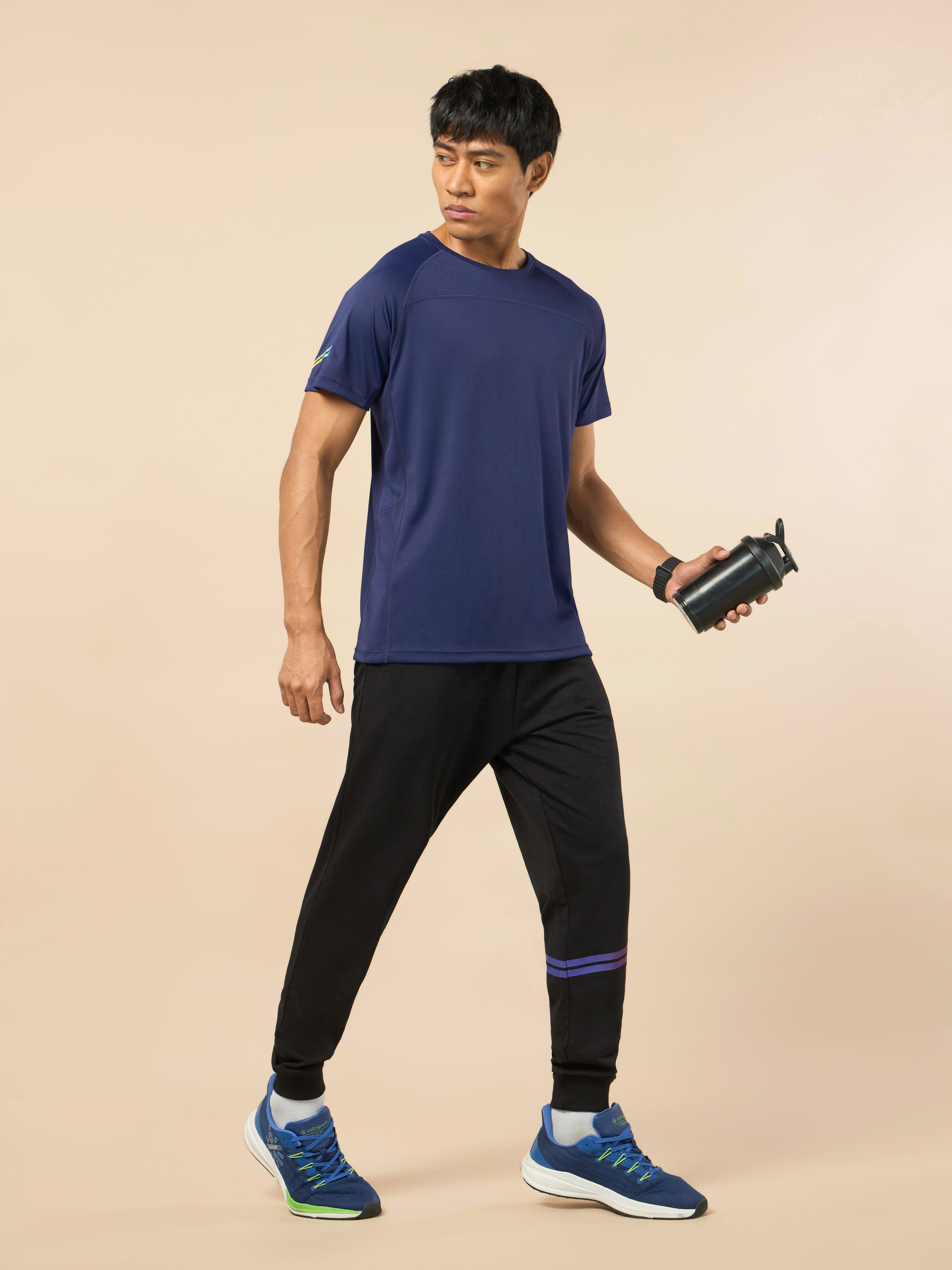 Men's Athletic Navy Performance T-shirt