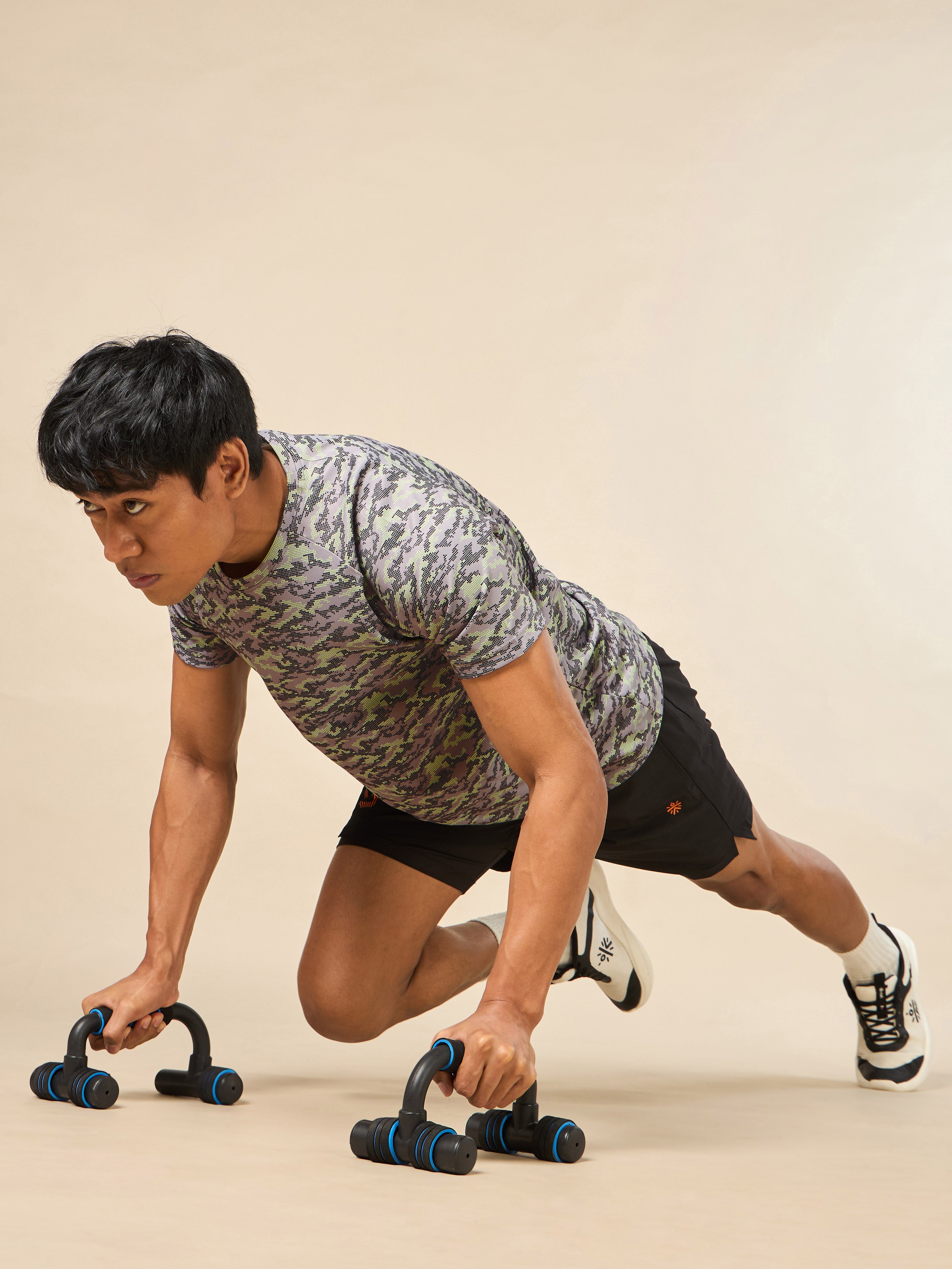 Men's Flex It Performance Grey T-shirt