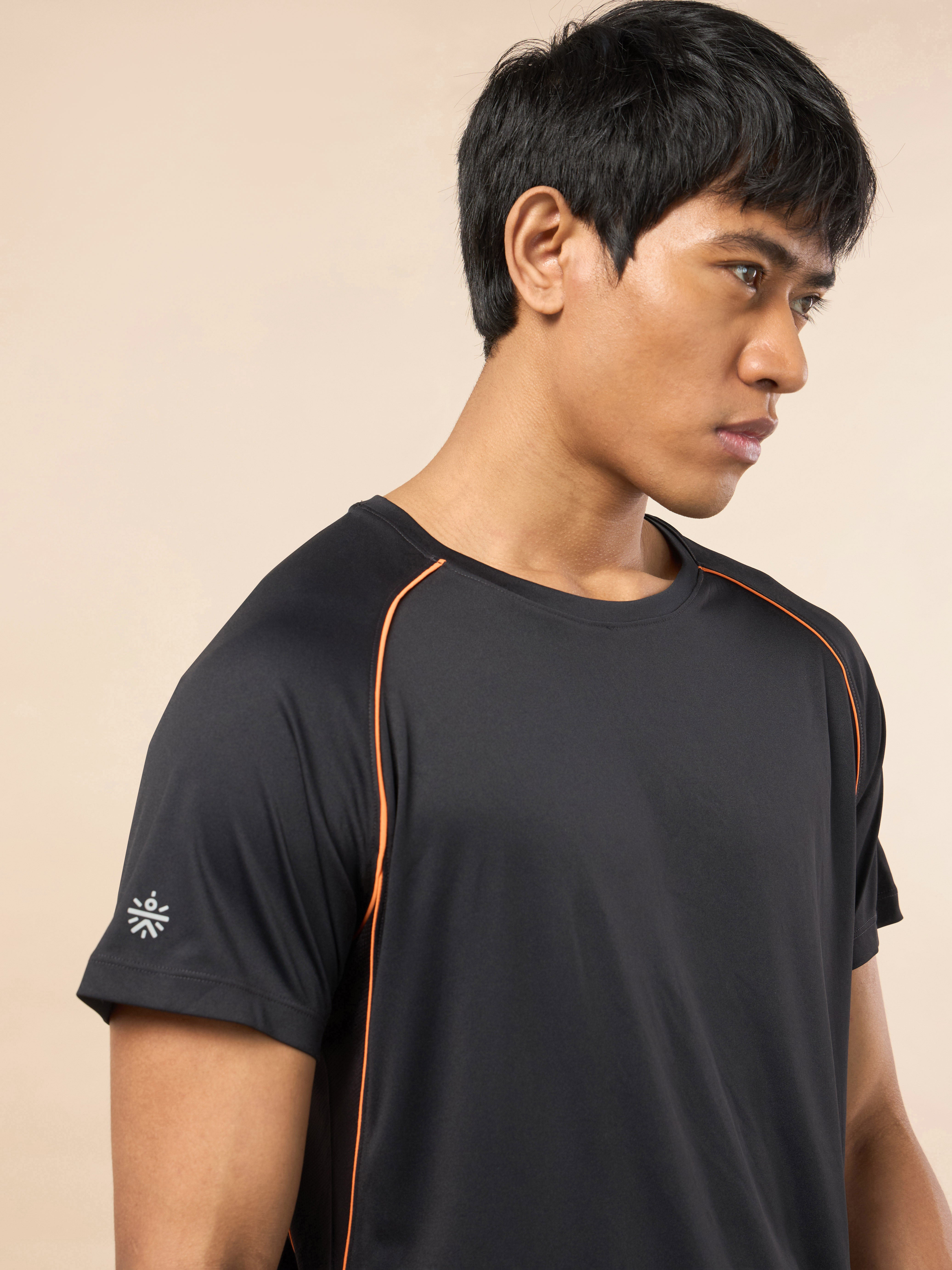 Men Black HIIT Elevate Training T-shirt