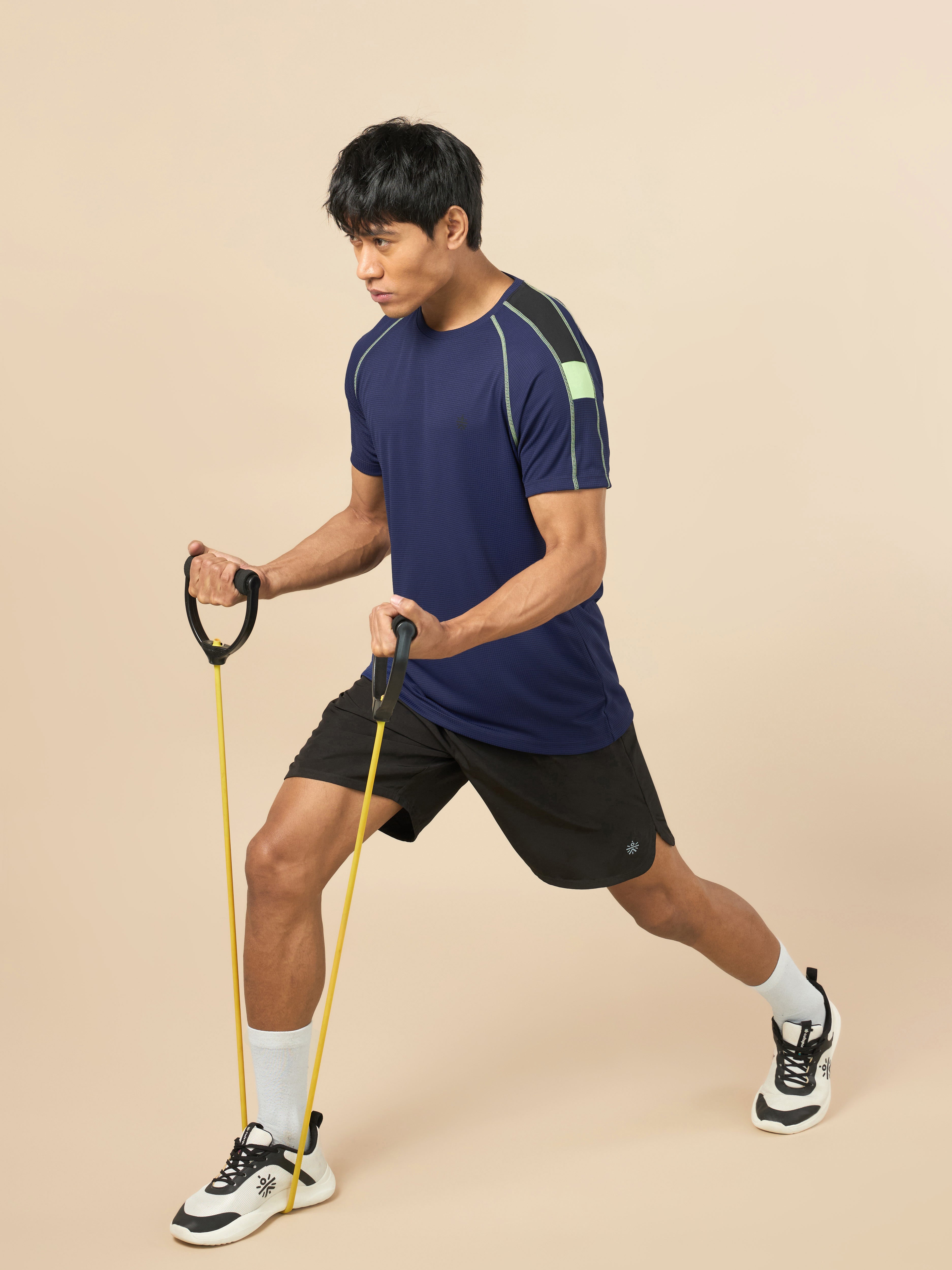 Men's All Format Navy High Performance T-shirt