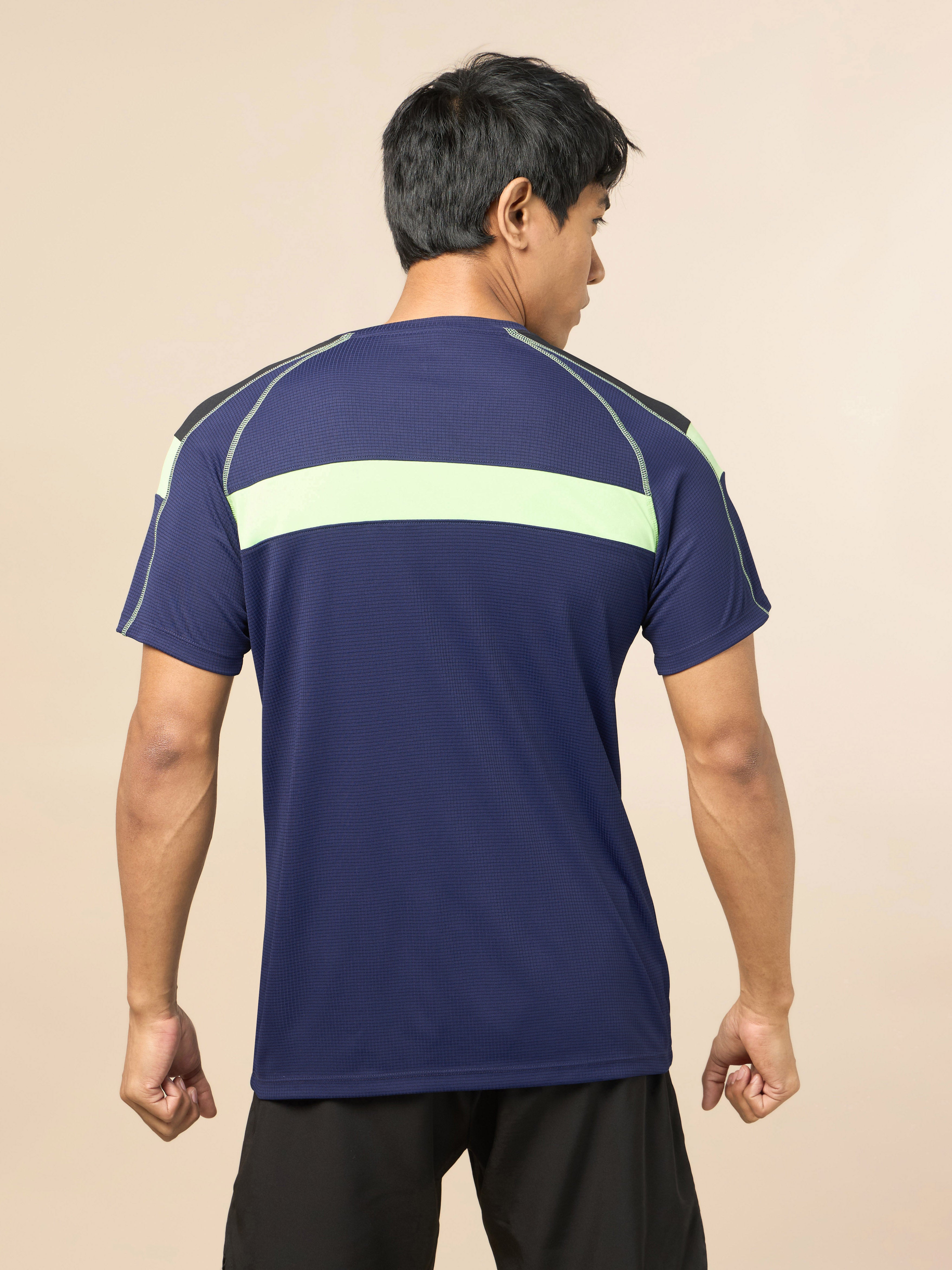 Men's All Format Navy High Performance T-shirt