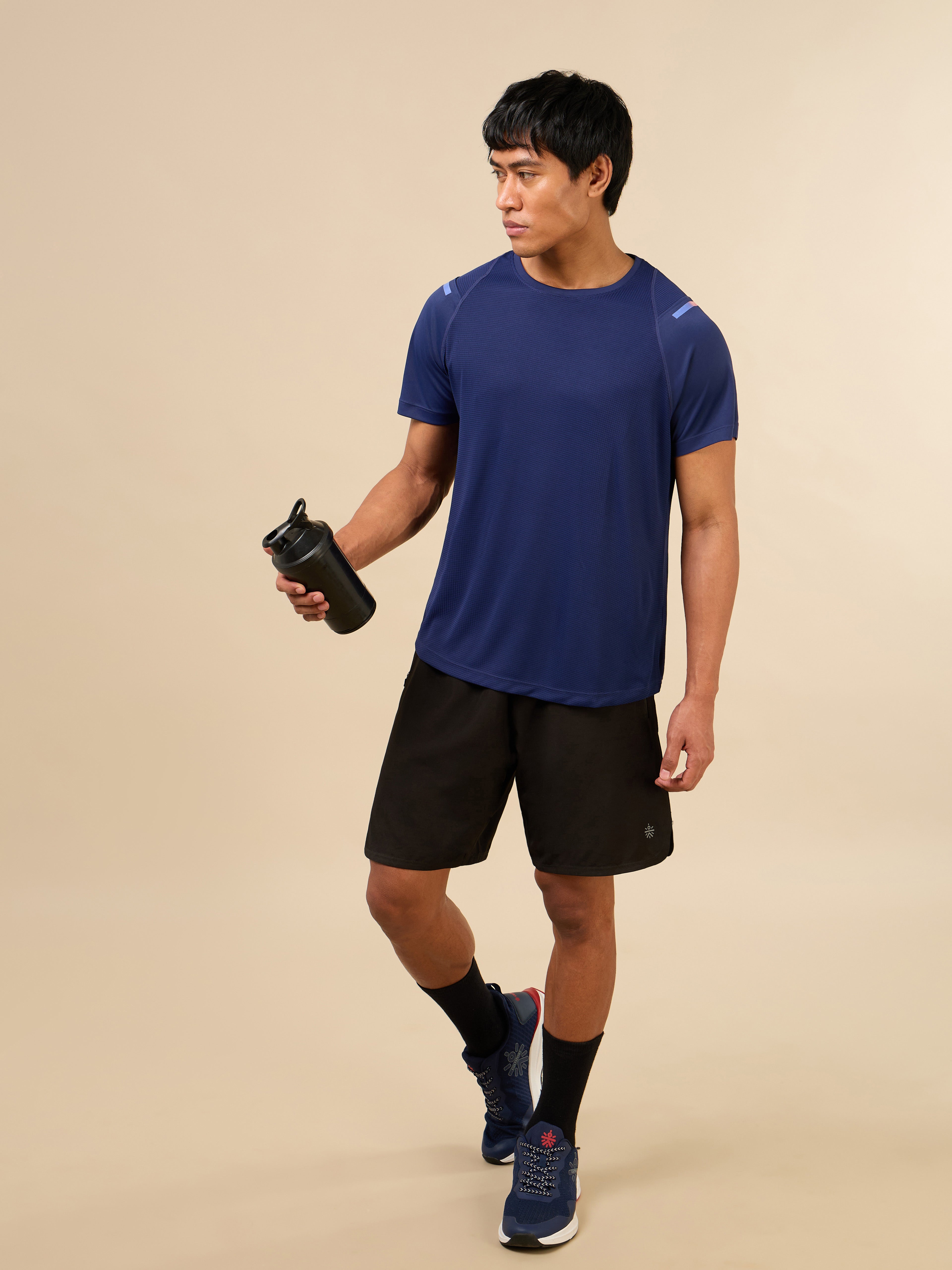 Men's Navy Ergonomic Training T-shirt