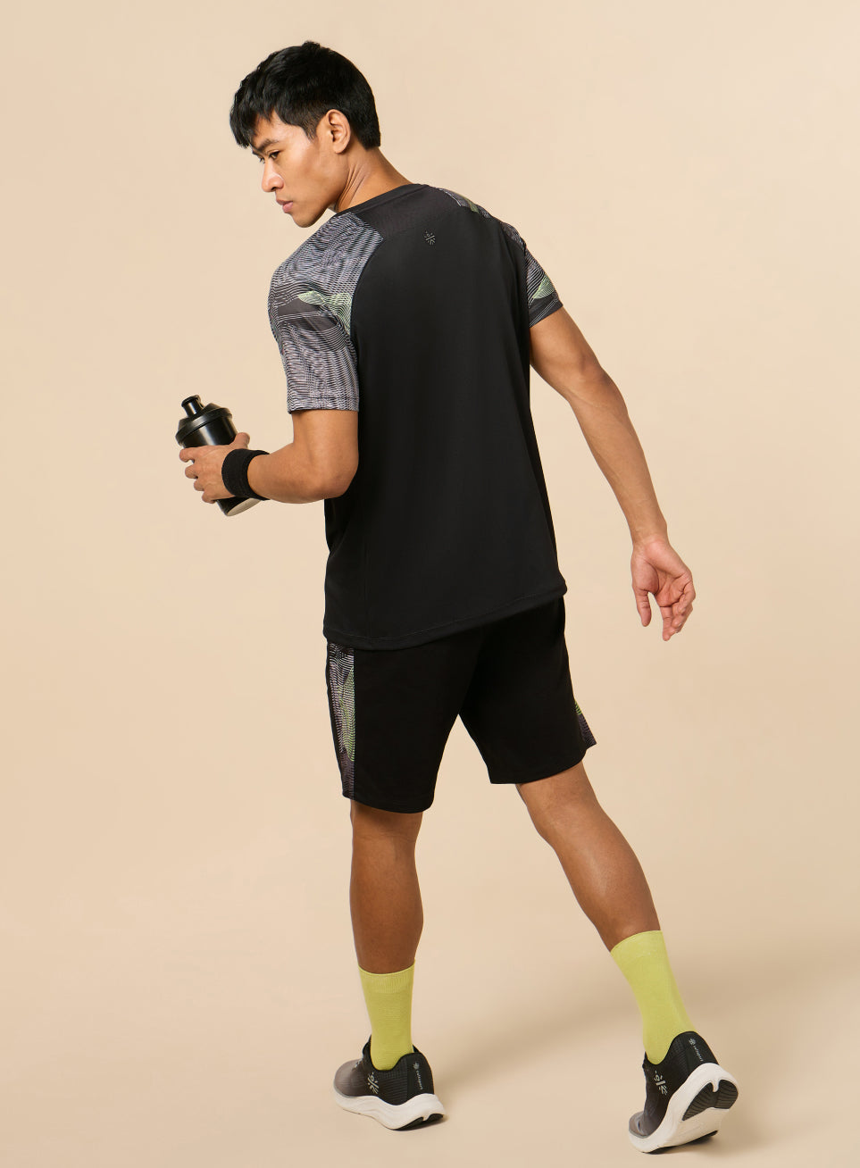 Men's Black High Impact Training T-shirt