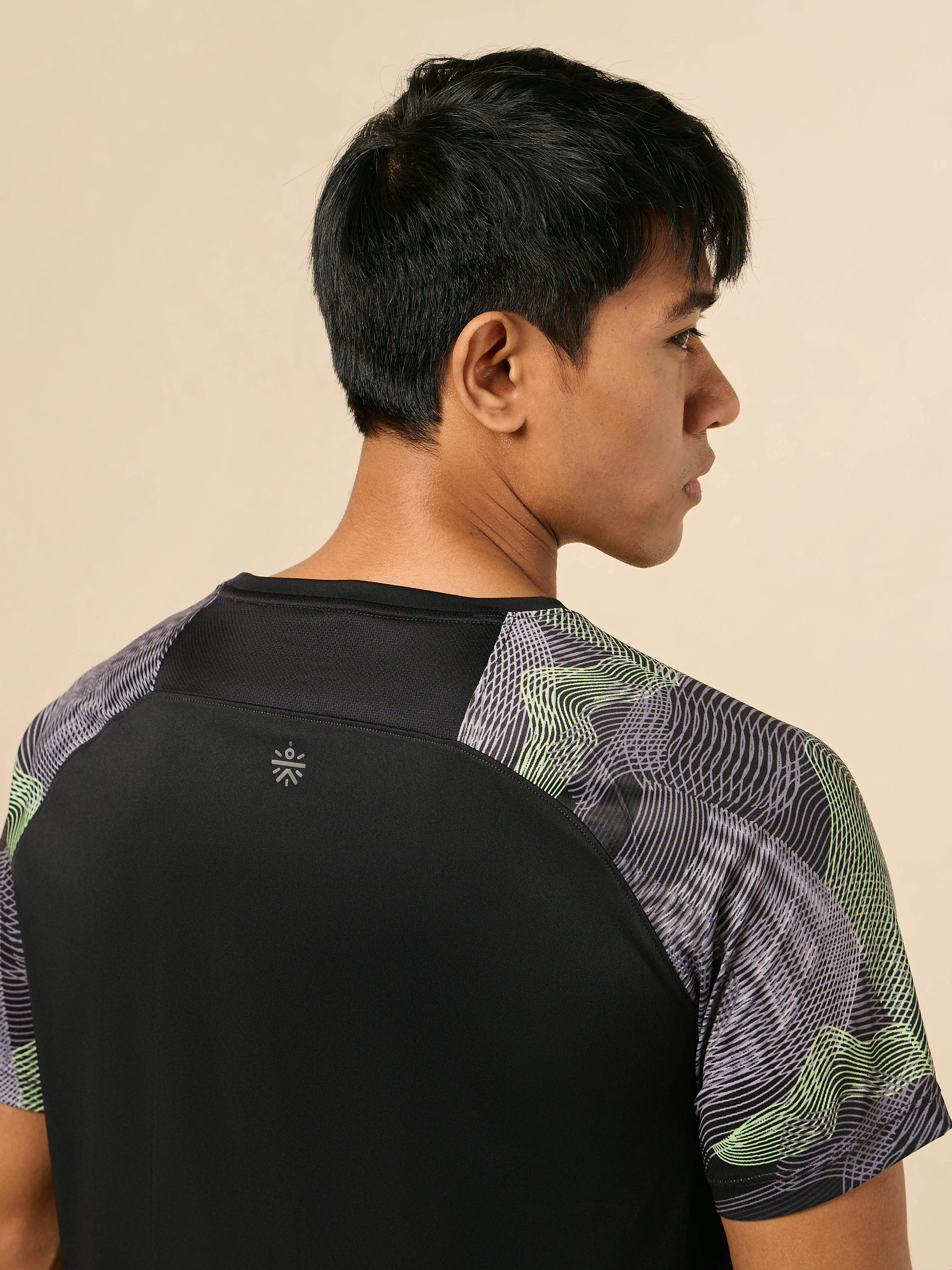 Men's Black High Impact Training T-shirt