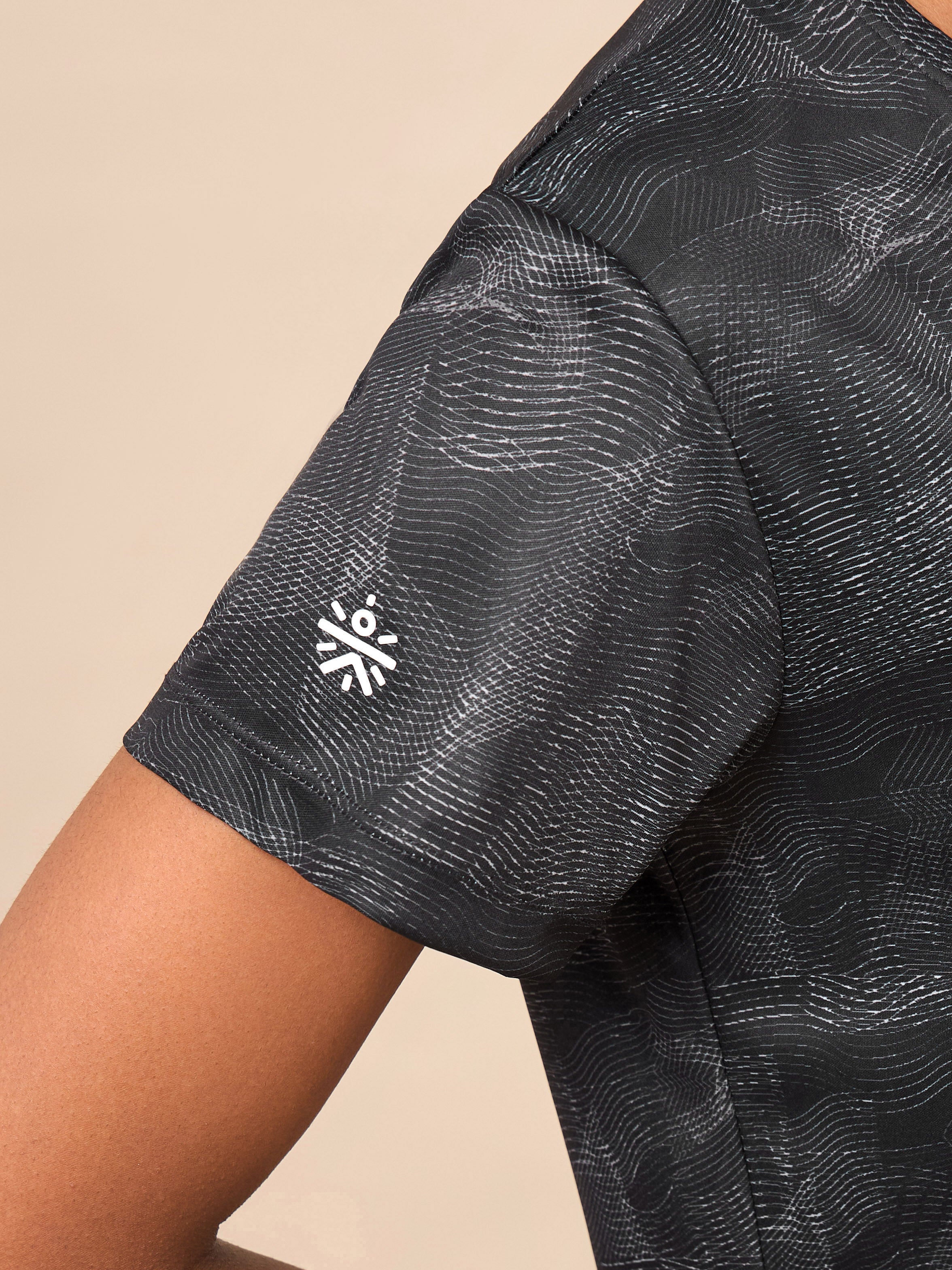 Women's Black High Energy Line Training T-shirt