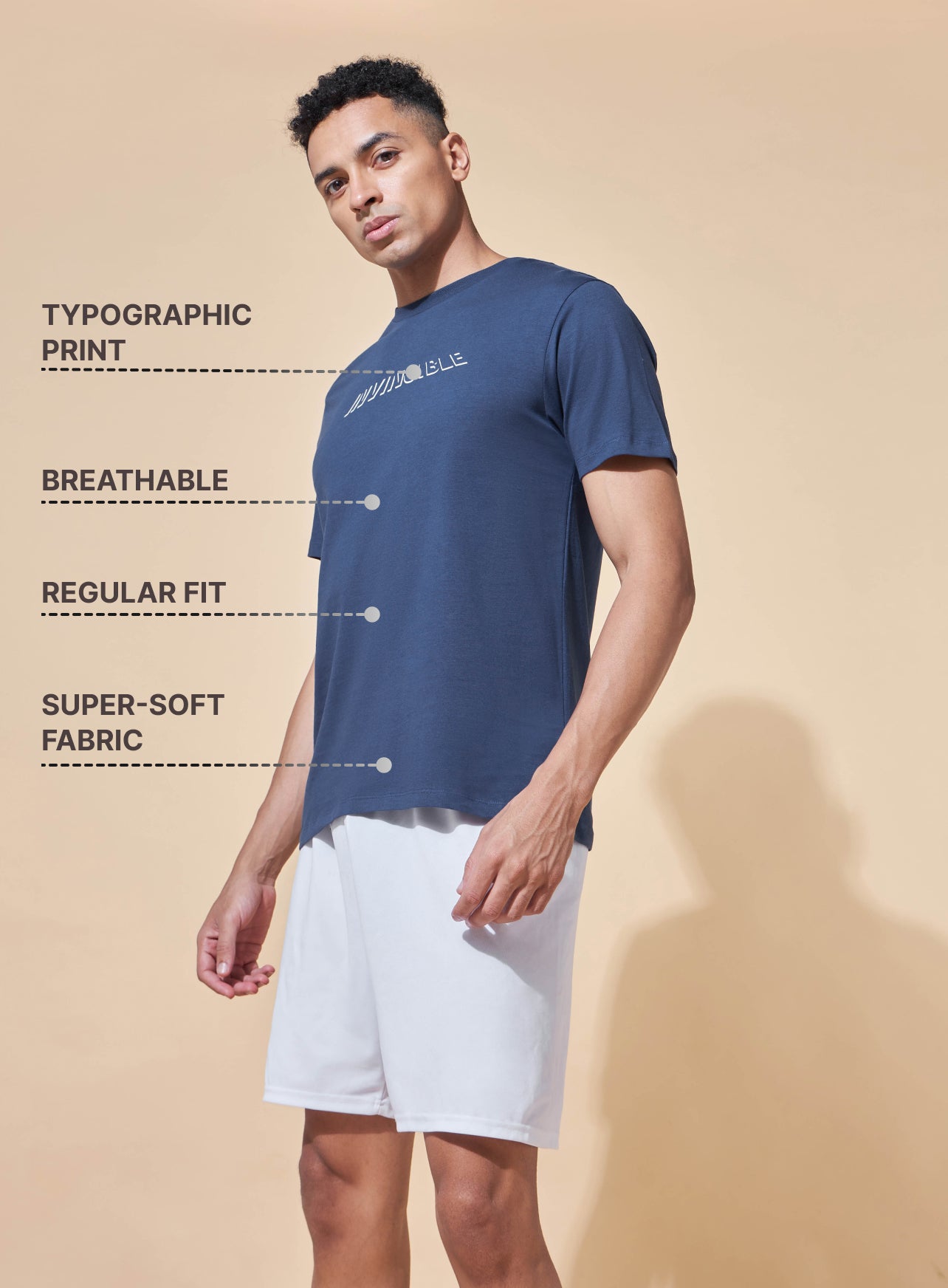 Invincible Shadow Print T-shirt