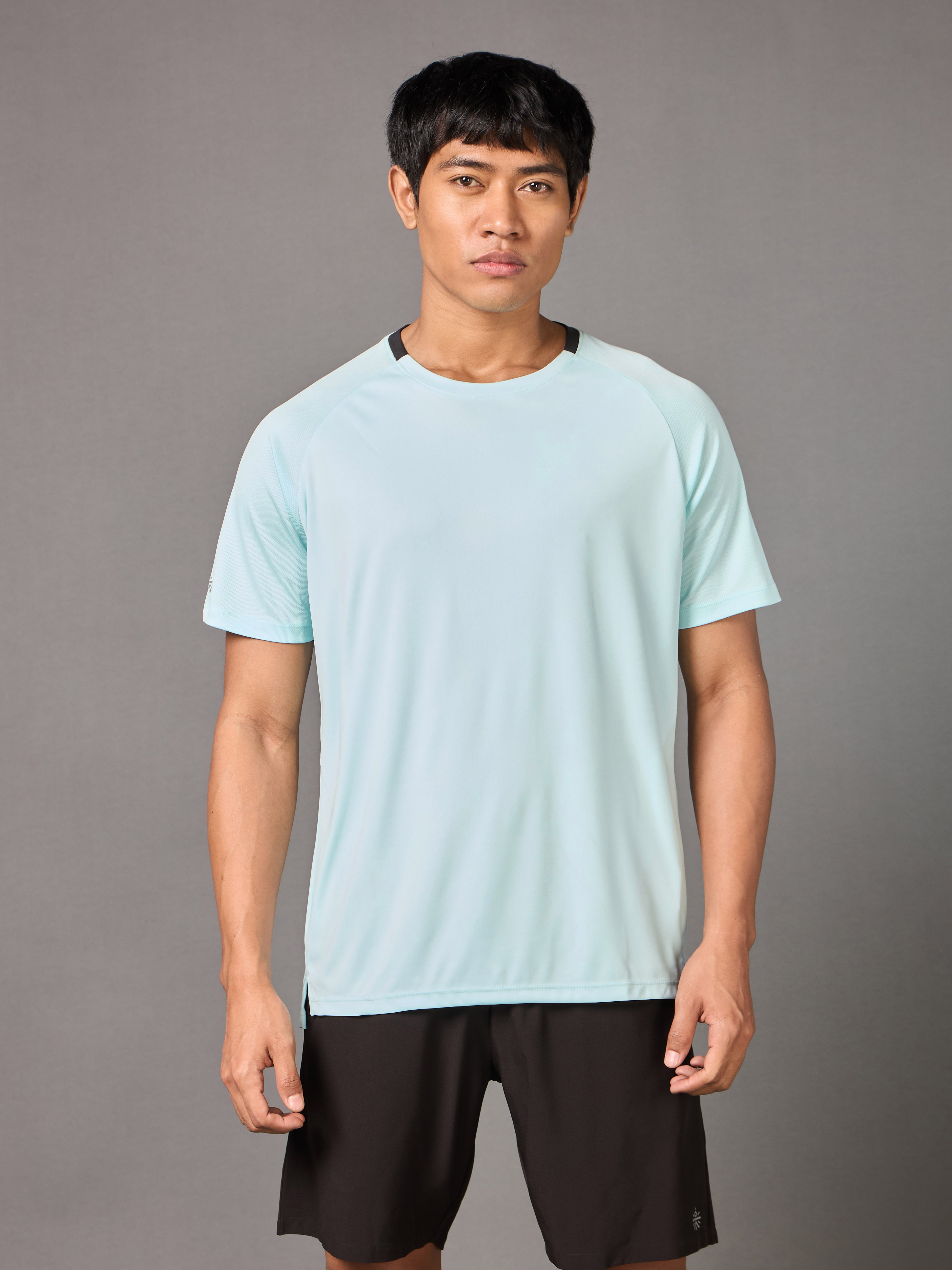 Men's Running Athlete Blue T-shirt