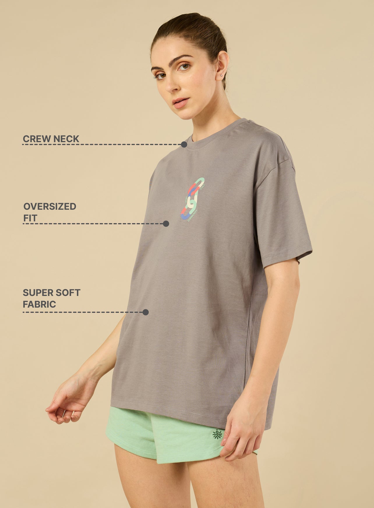 Better Together Community Grey T-shirt