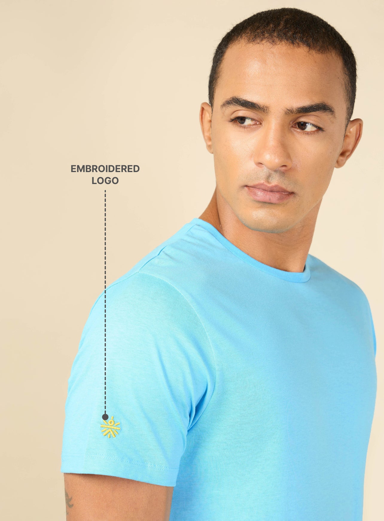 Blue Cult Leisure T-shirt for Men