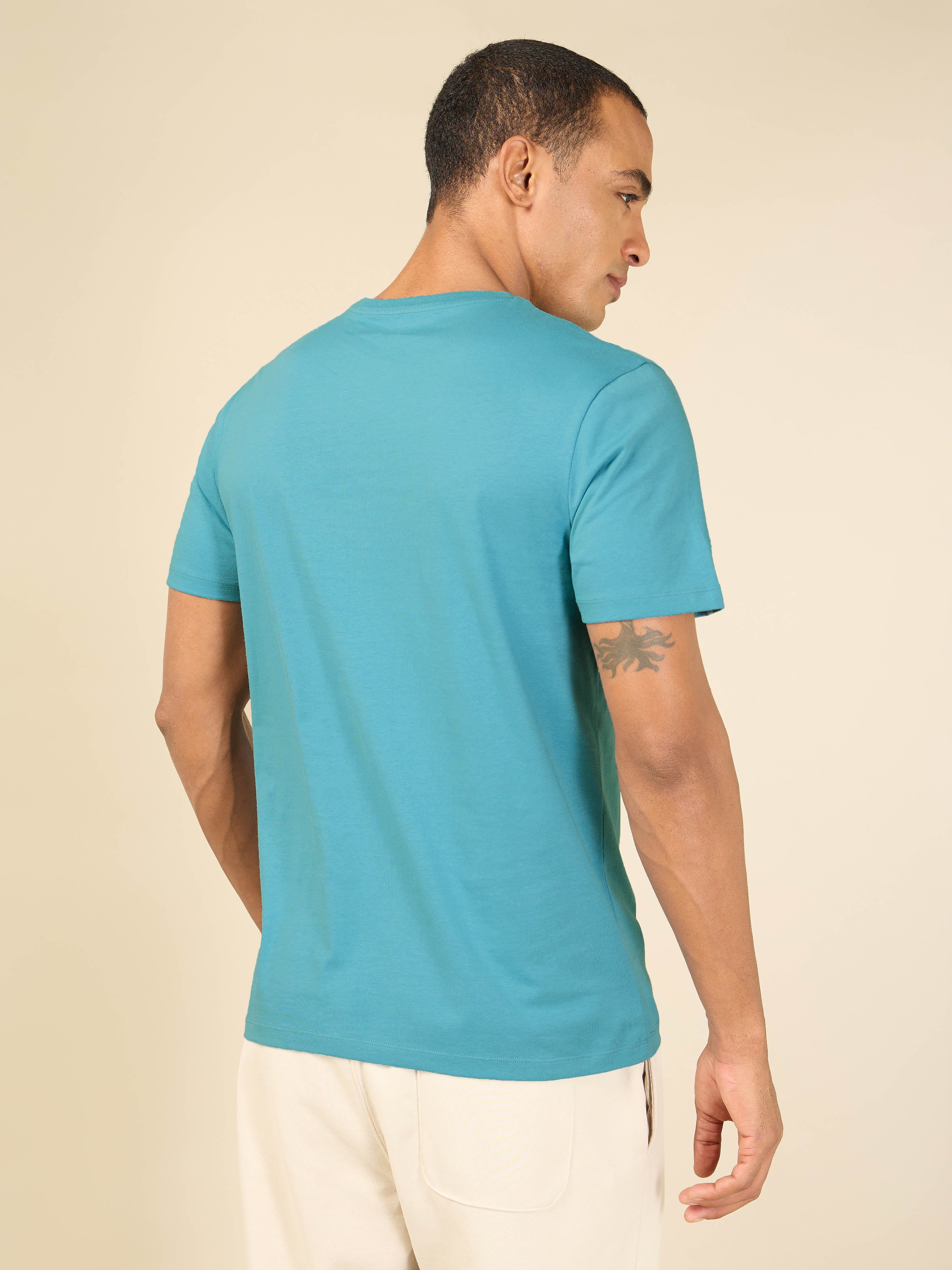 Men Blue Community Link T-shirt