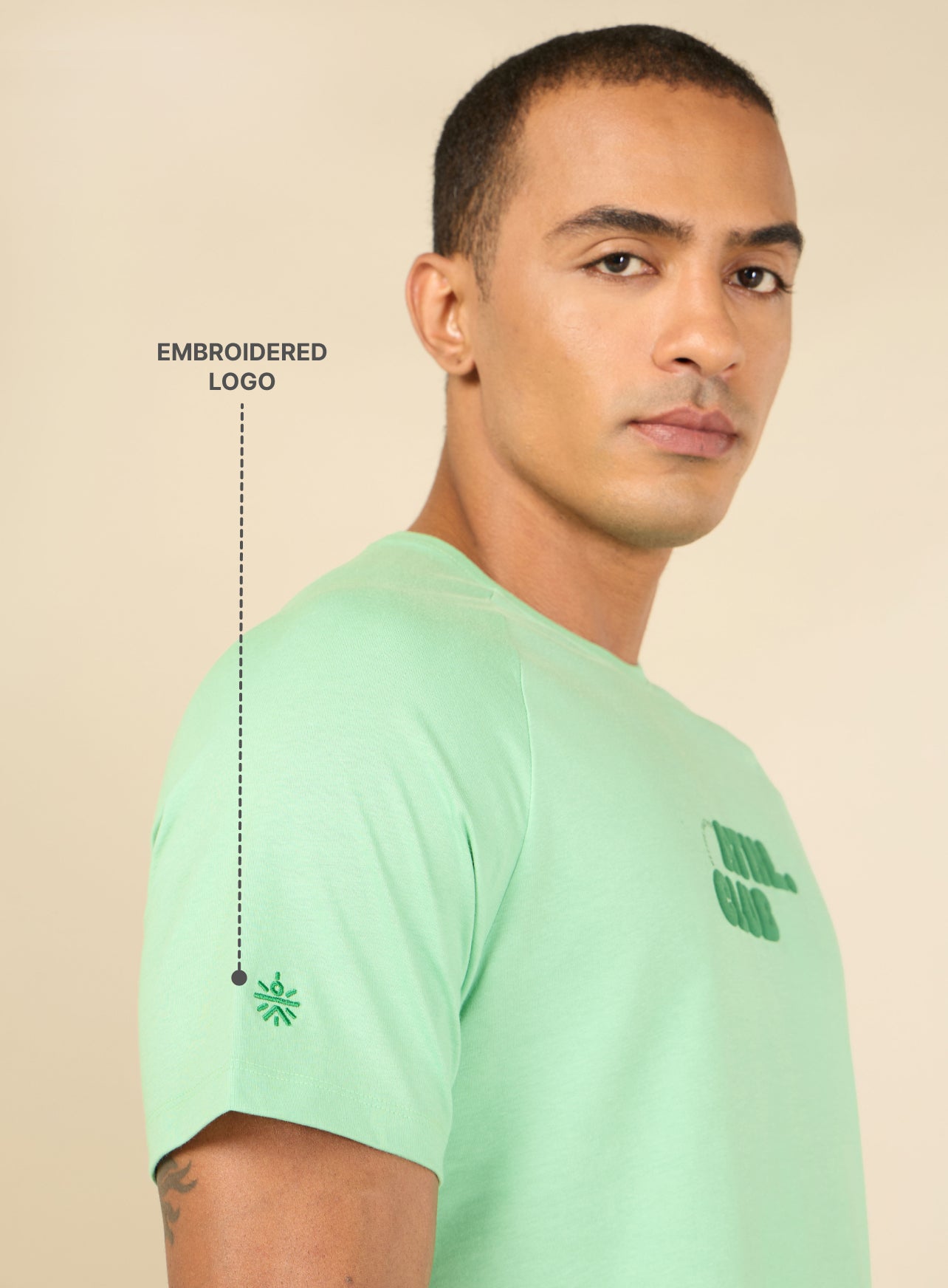 Men Ath. Club Green T-shirt