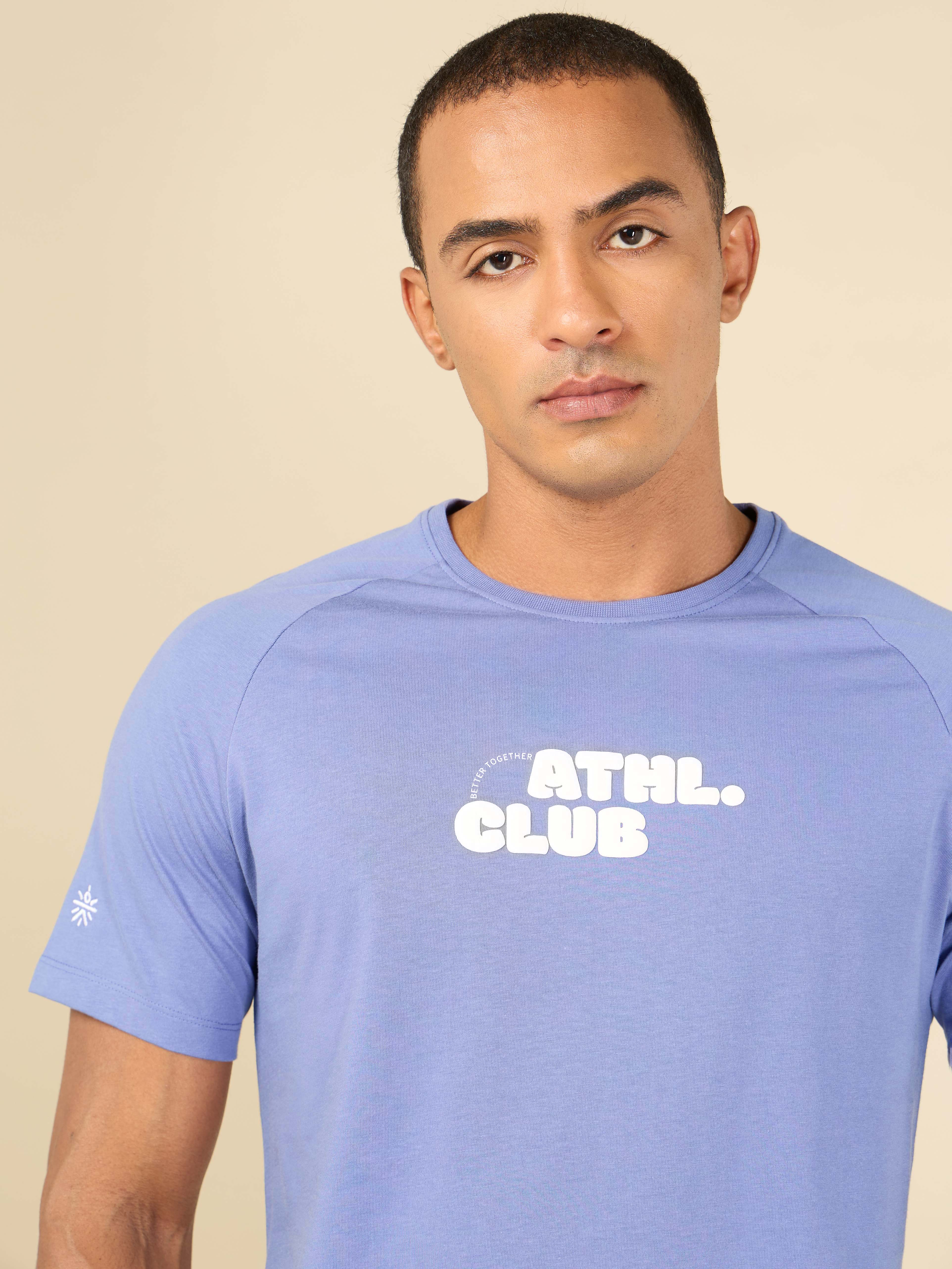 Men Ath. Club Purple T-shirt