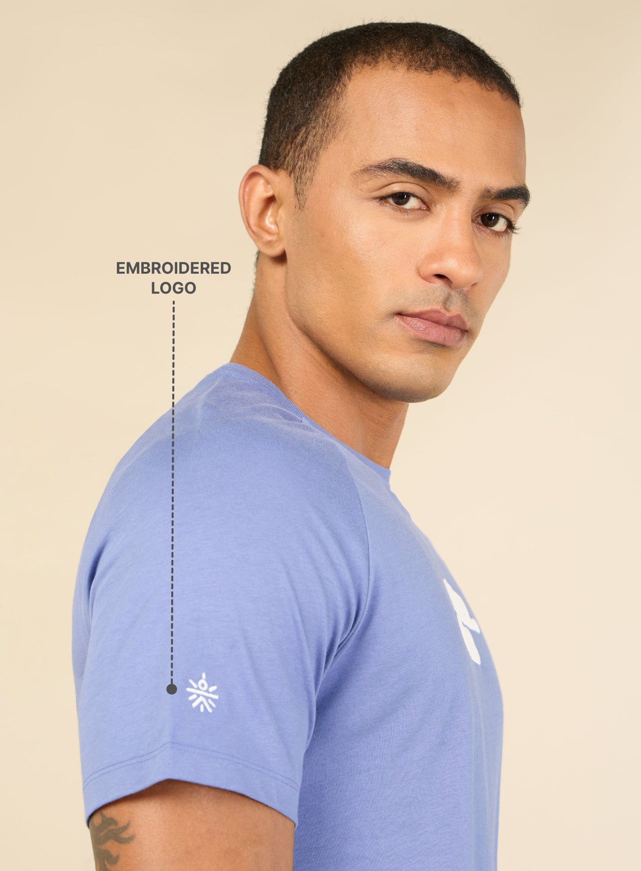 Men Ath. Club Purple T-shirt