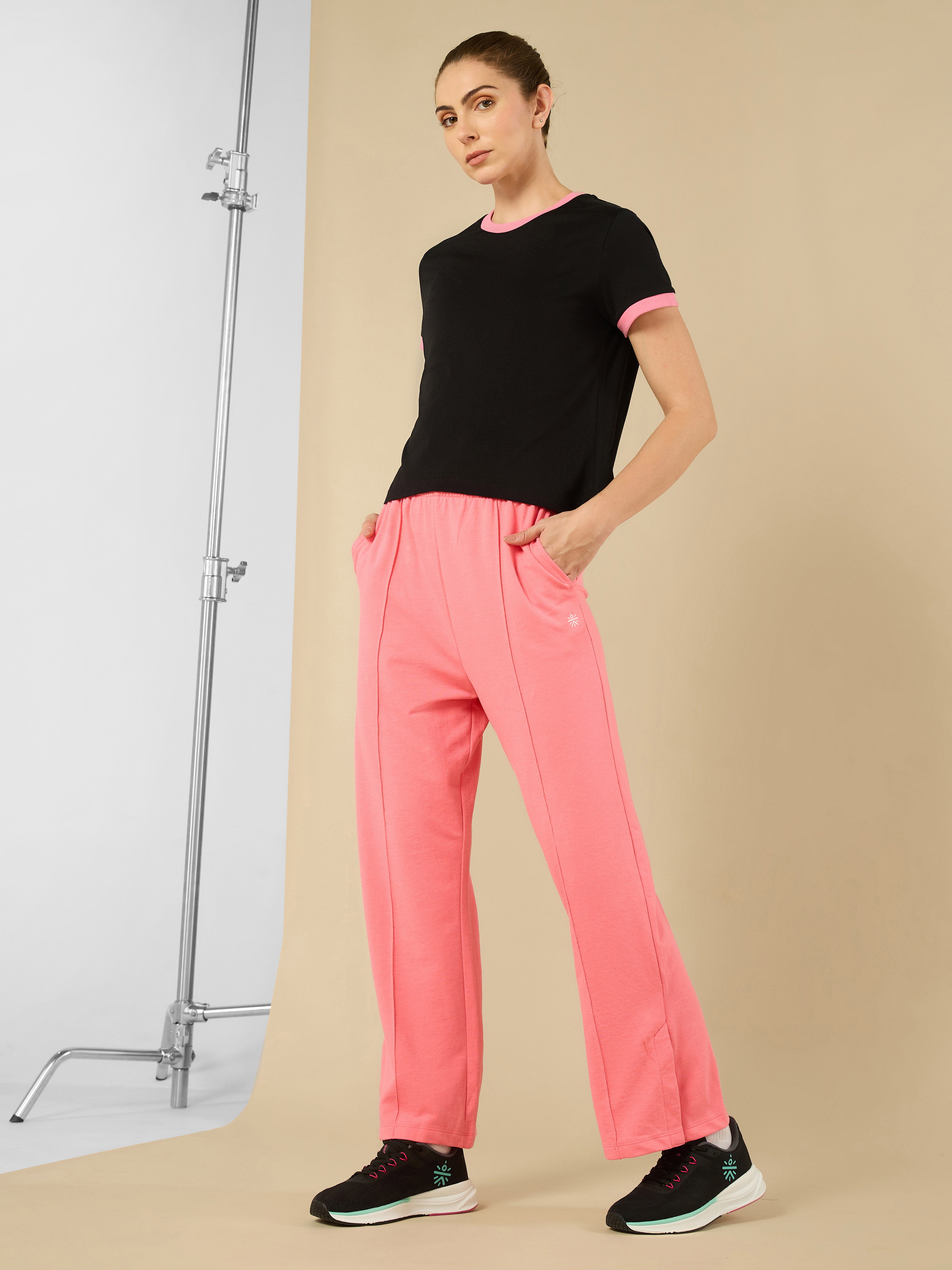 Pink Cult Community Straight Trackpant