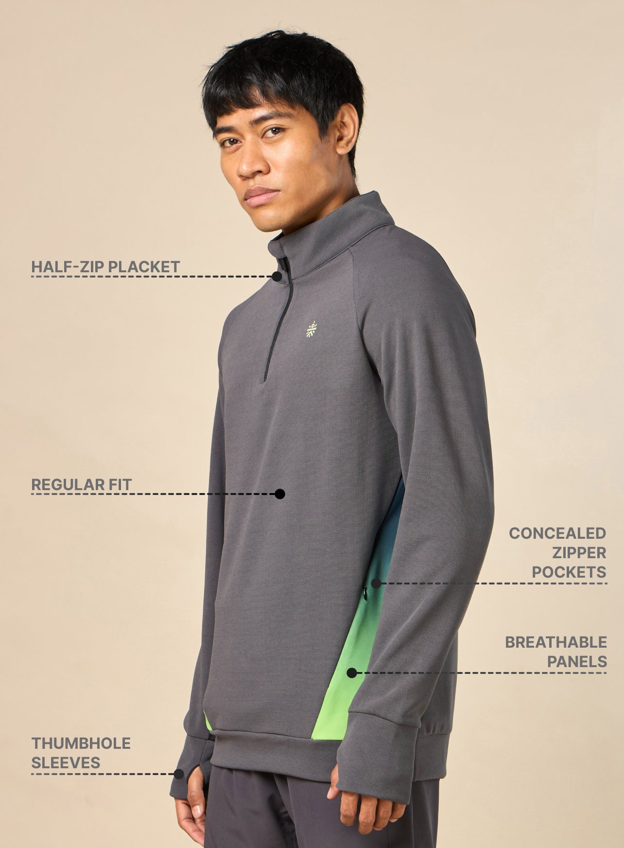 Men's Blue Train Like A Pro Jacket