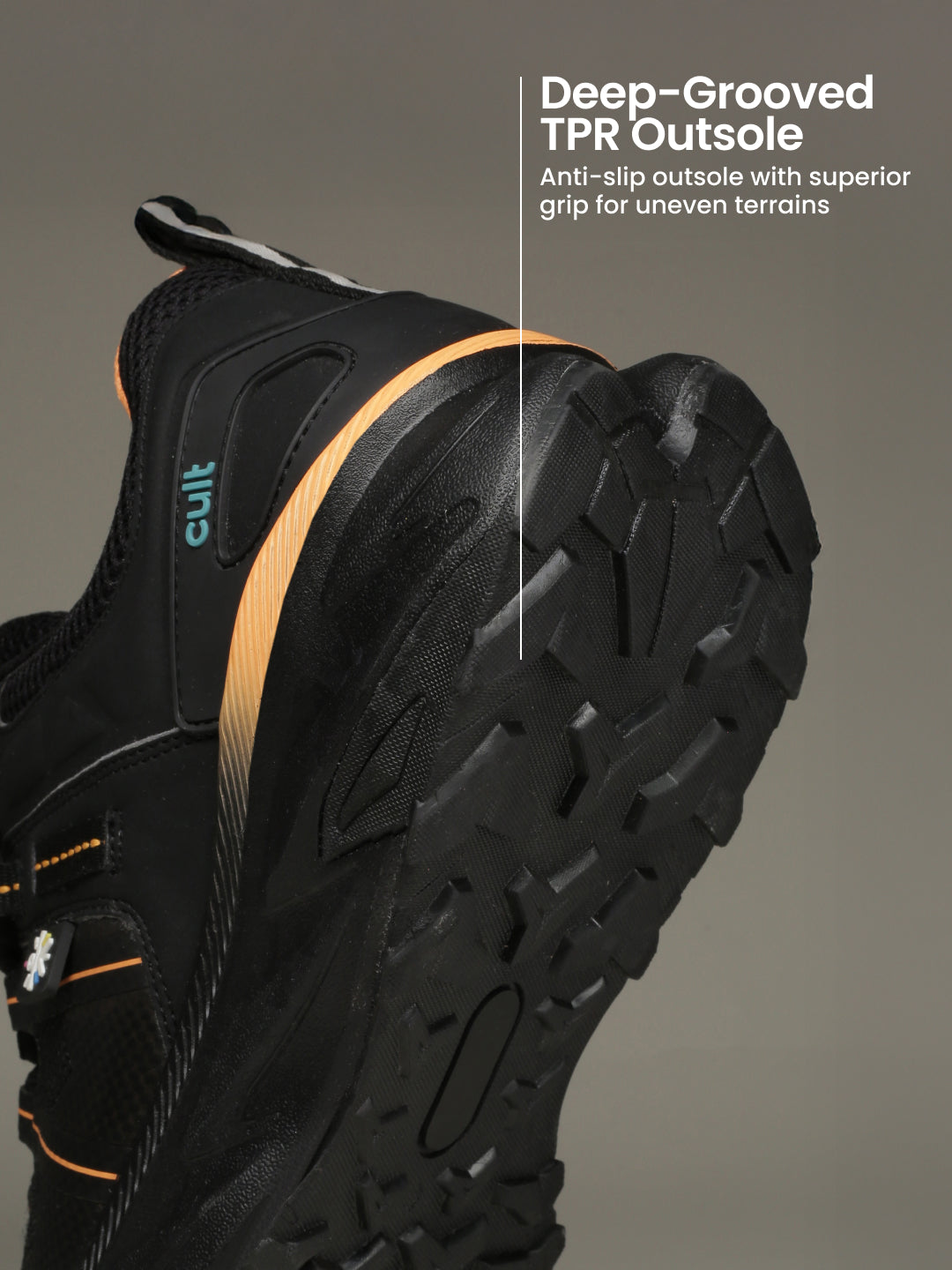 cult Men's TurboTrail Outdoor Shoes - Black