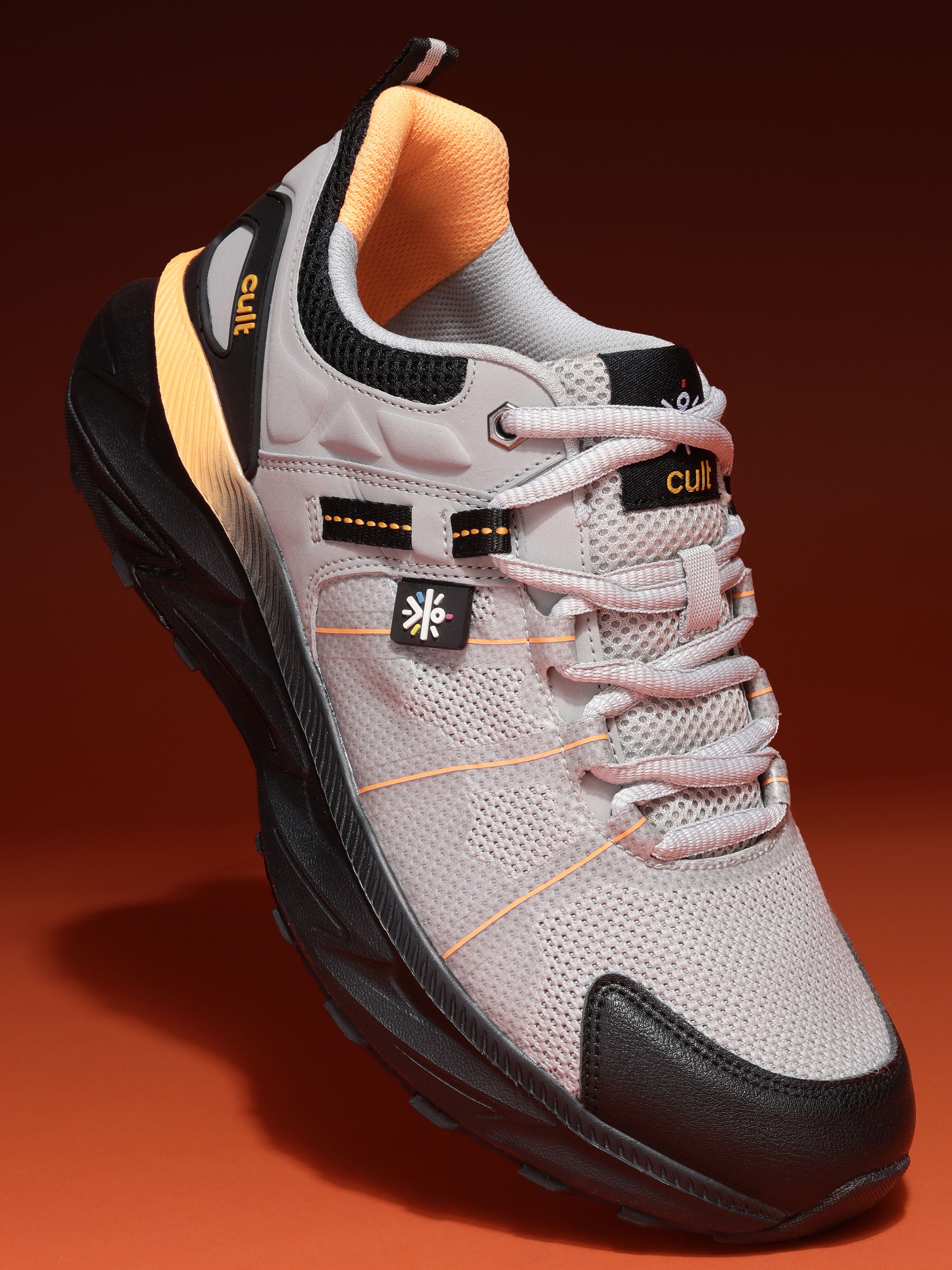 cult Men's TurboTrail Outdoor Shoes - L.Grey/Black