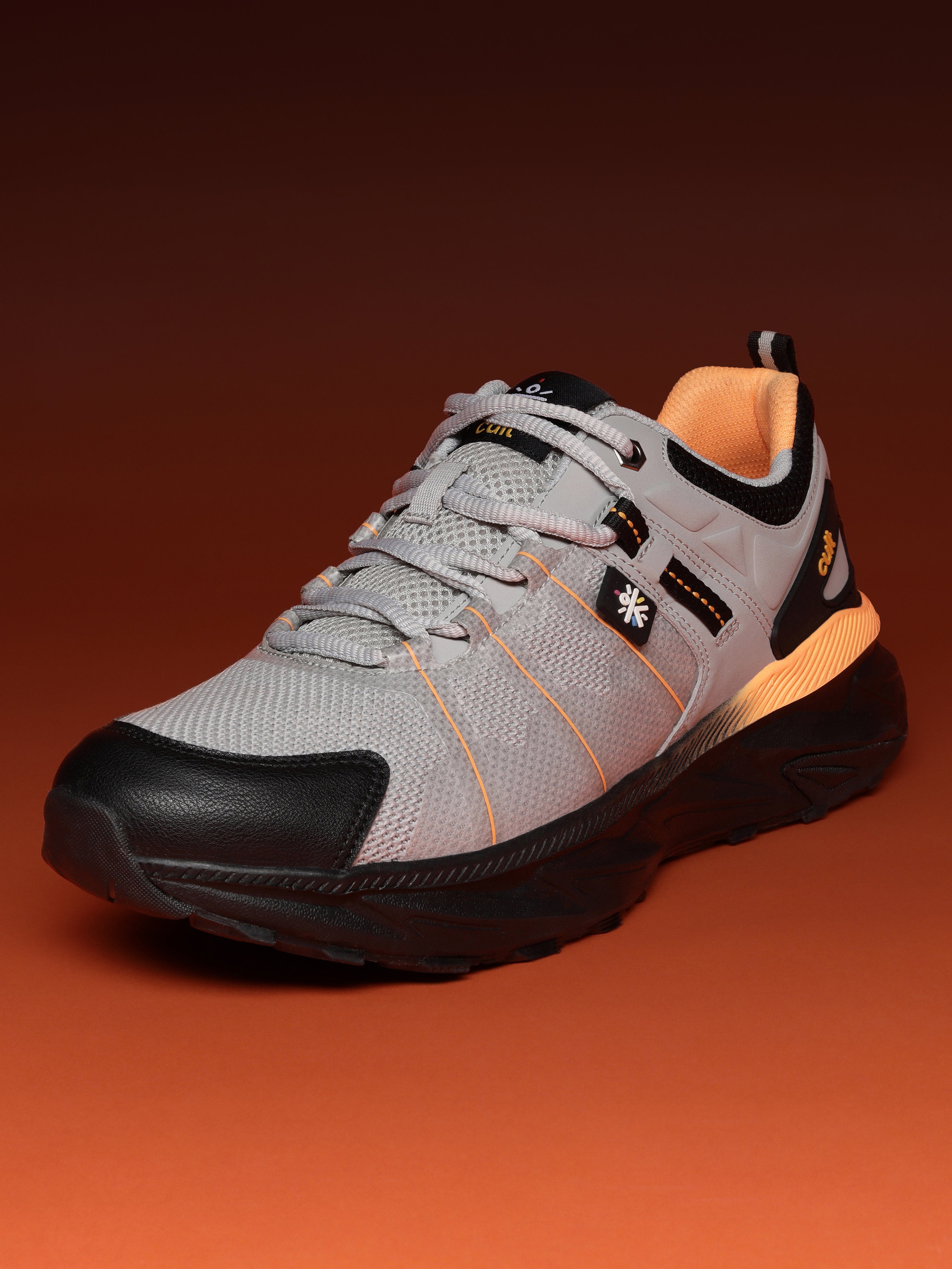cult Men's TurboTrail Outdoor Shoes - L.Grey/Black