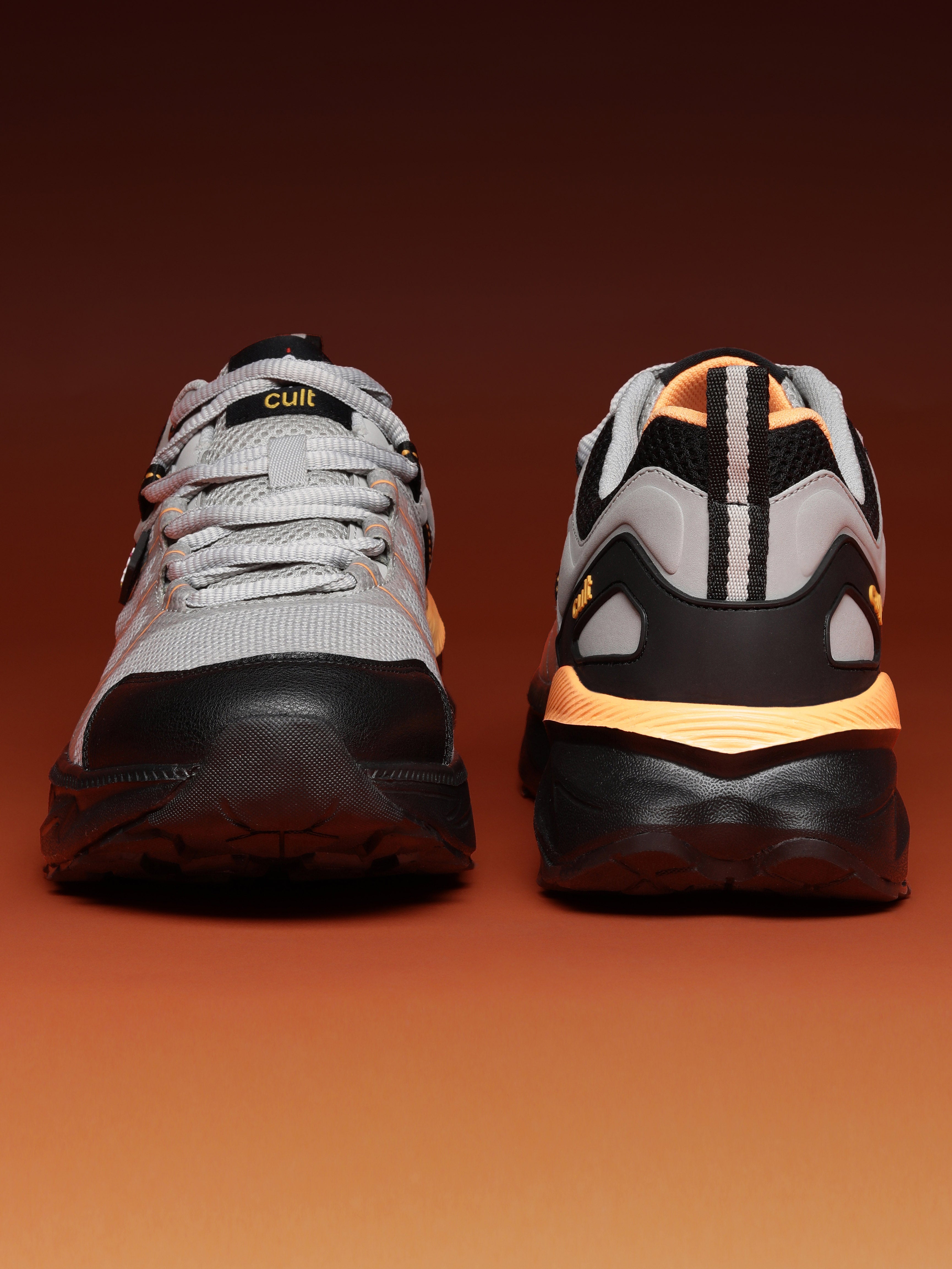 cult Men's TurboTrail Outdoor Shoes - L.Grey/Black