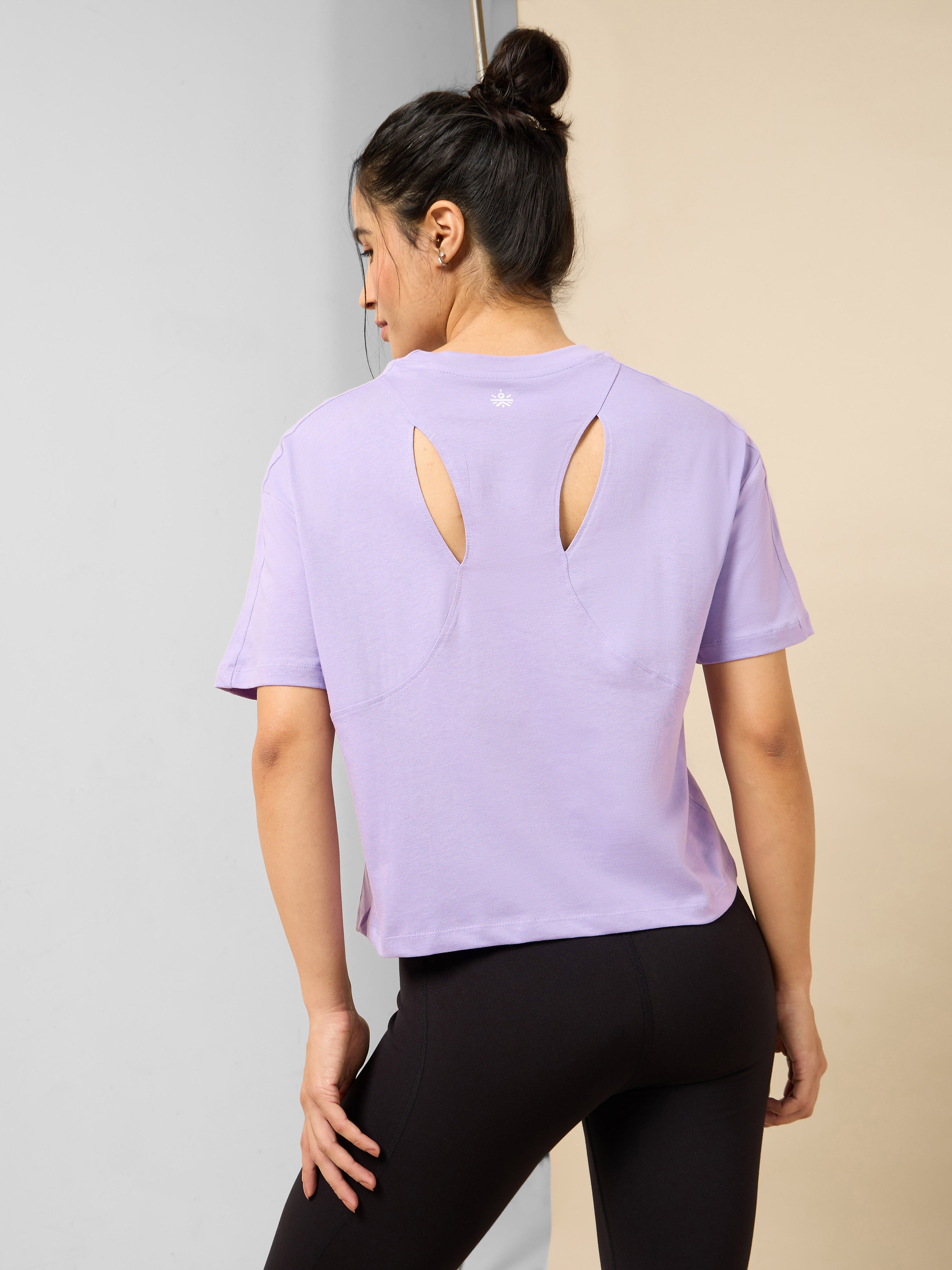 Women's Yoga Purple Flow T-shirt