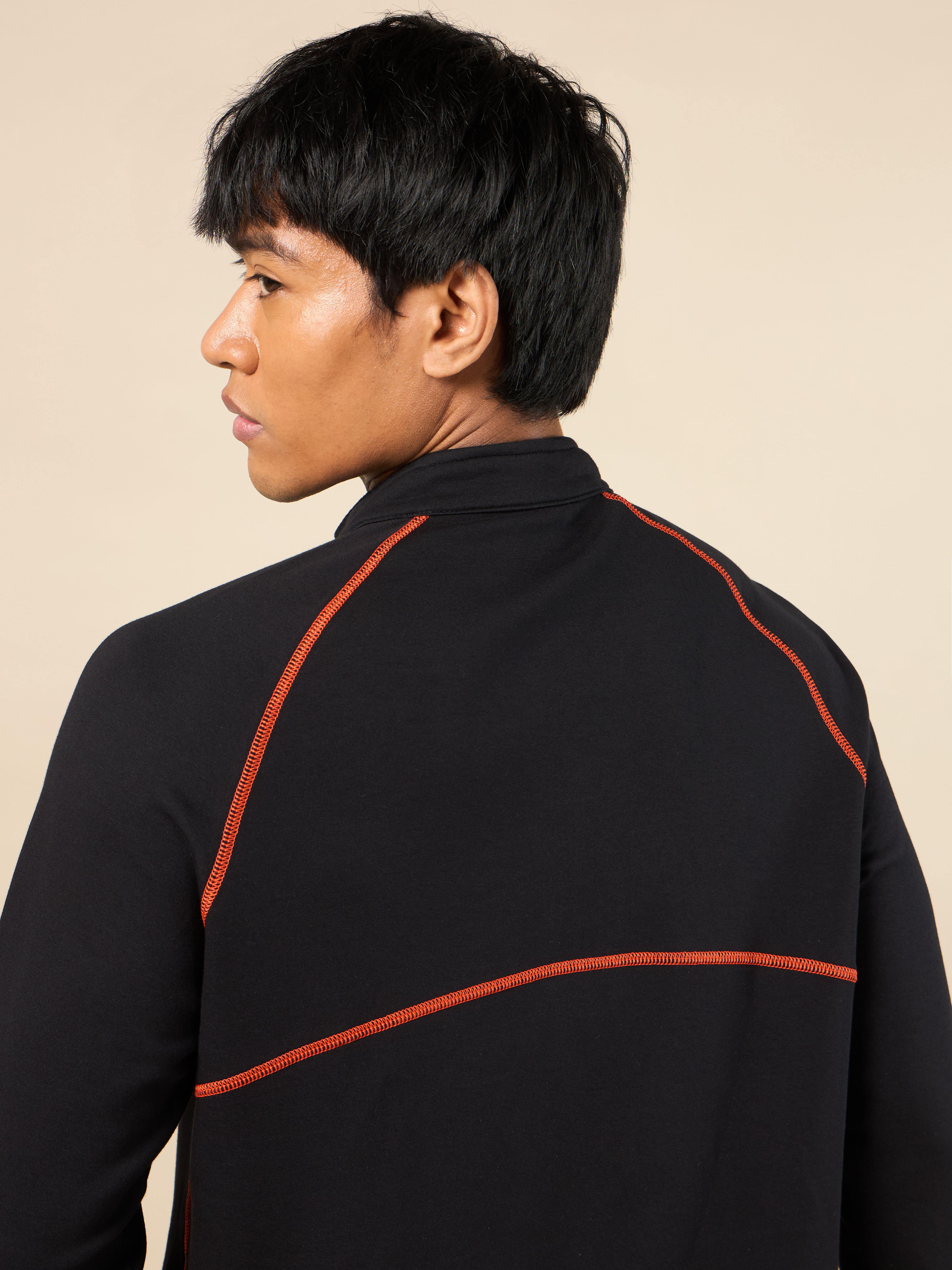 Black Power Up Training Jacket