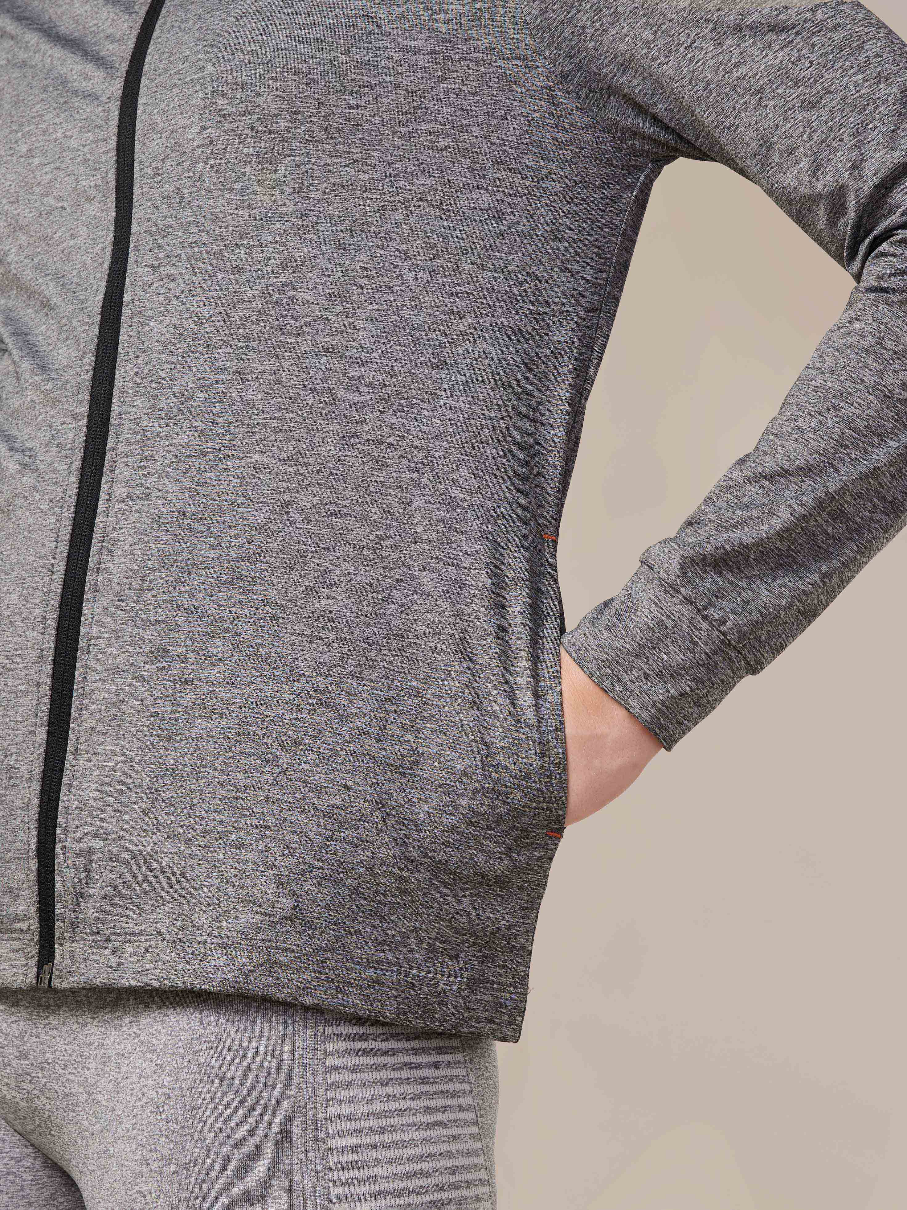 Women's Anthra Melange Training Essential Jacket