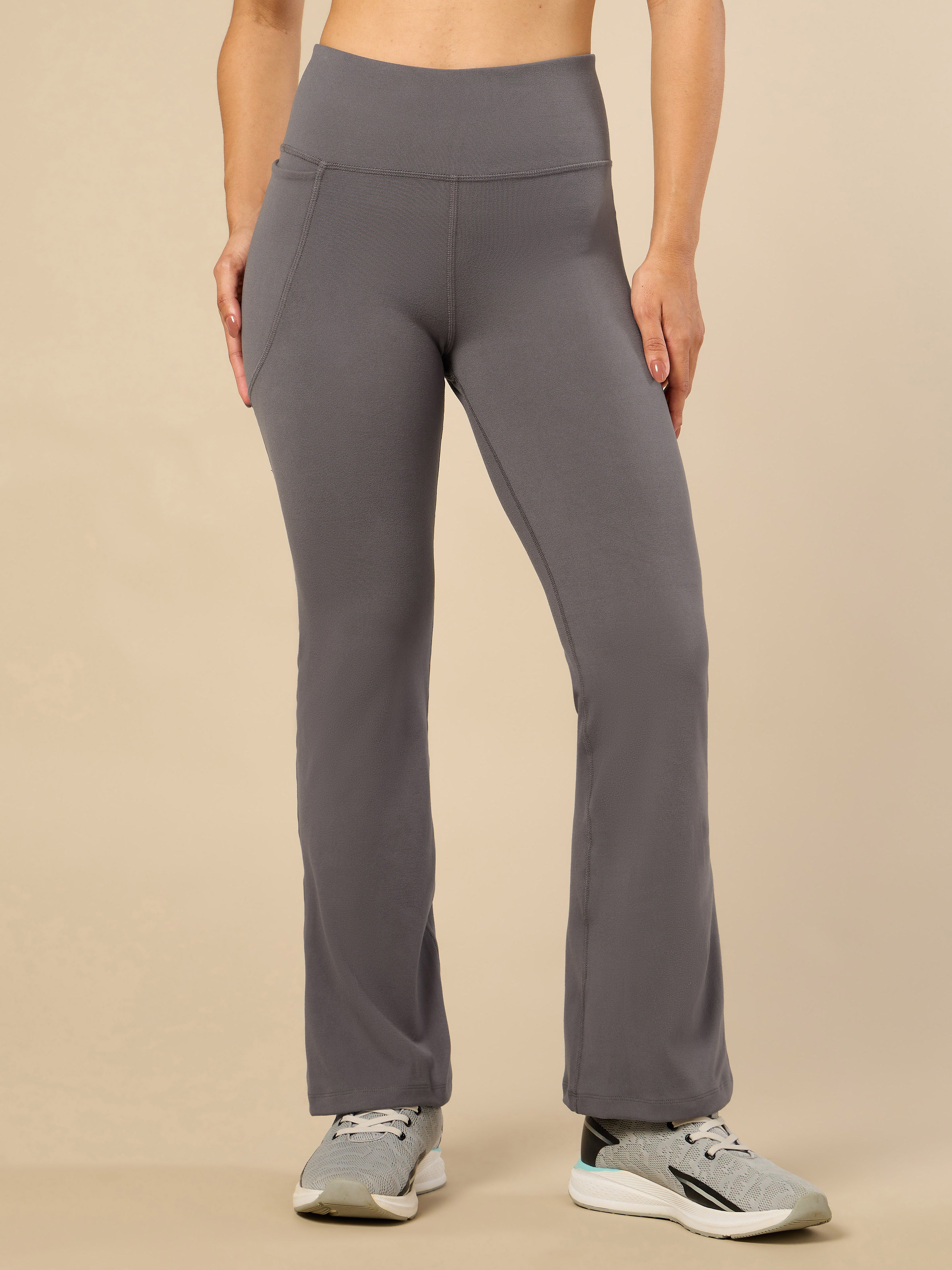 Women's COMFlex Grey Performance Flare Pants