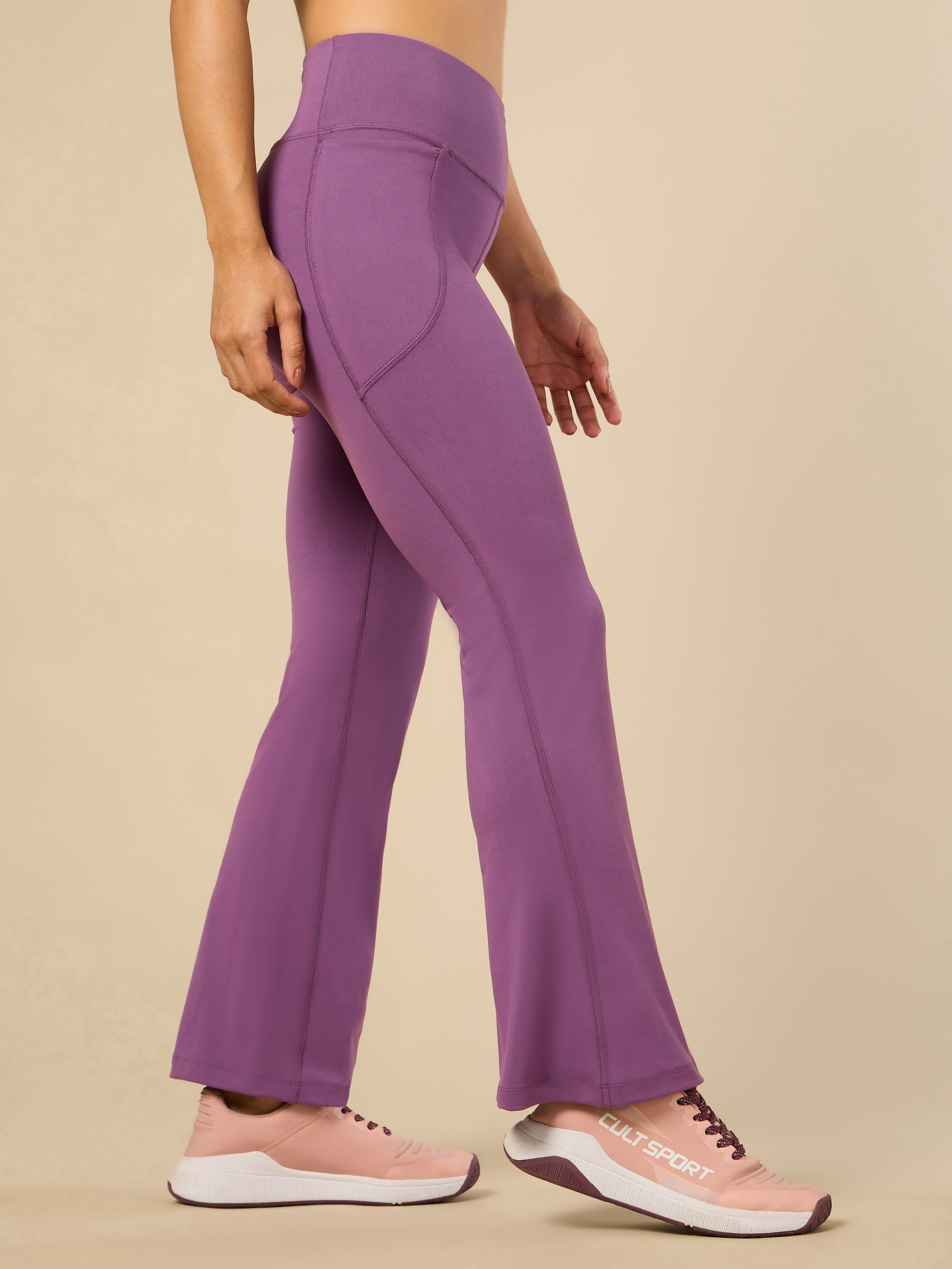 Women's COMFlex Lavender Performance Flare Pants