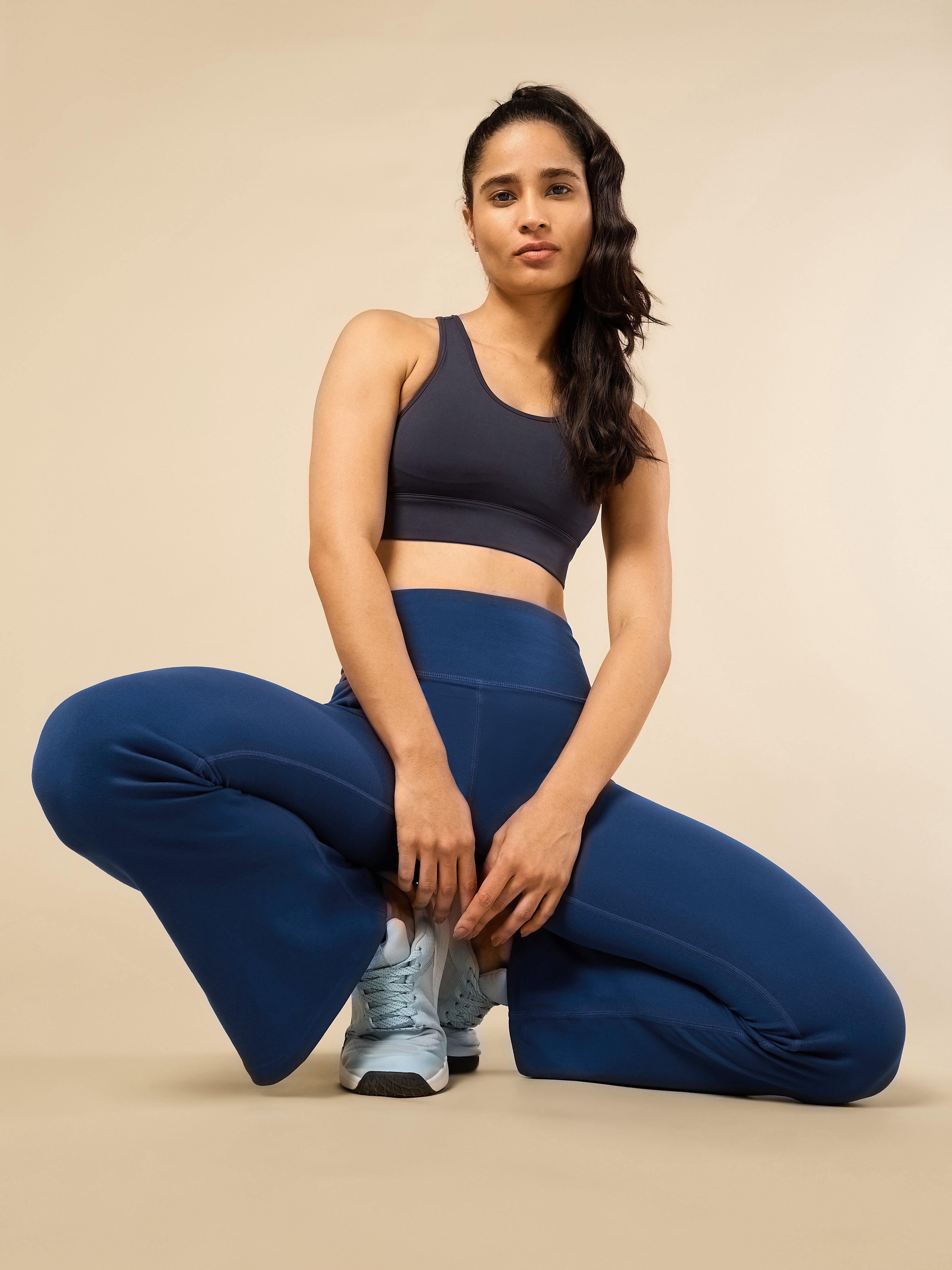 Women's COMFlex Teal Performance Flare Pants