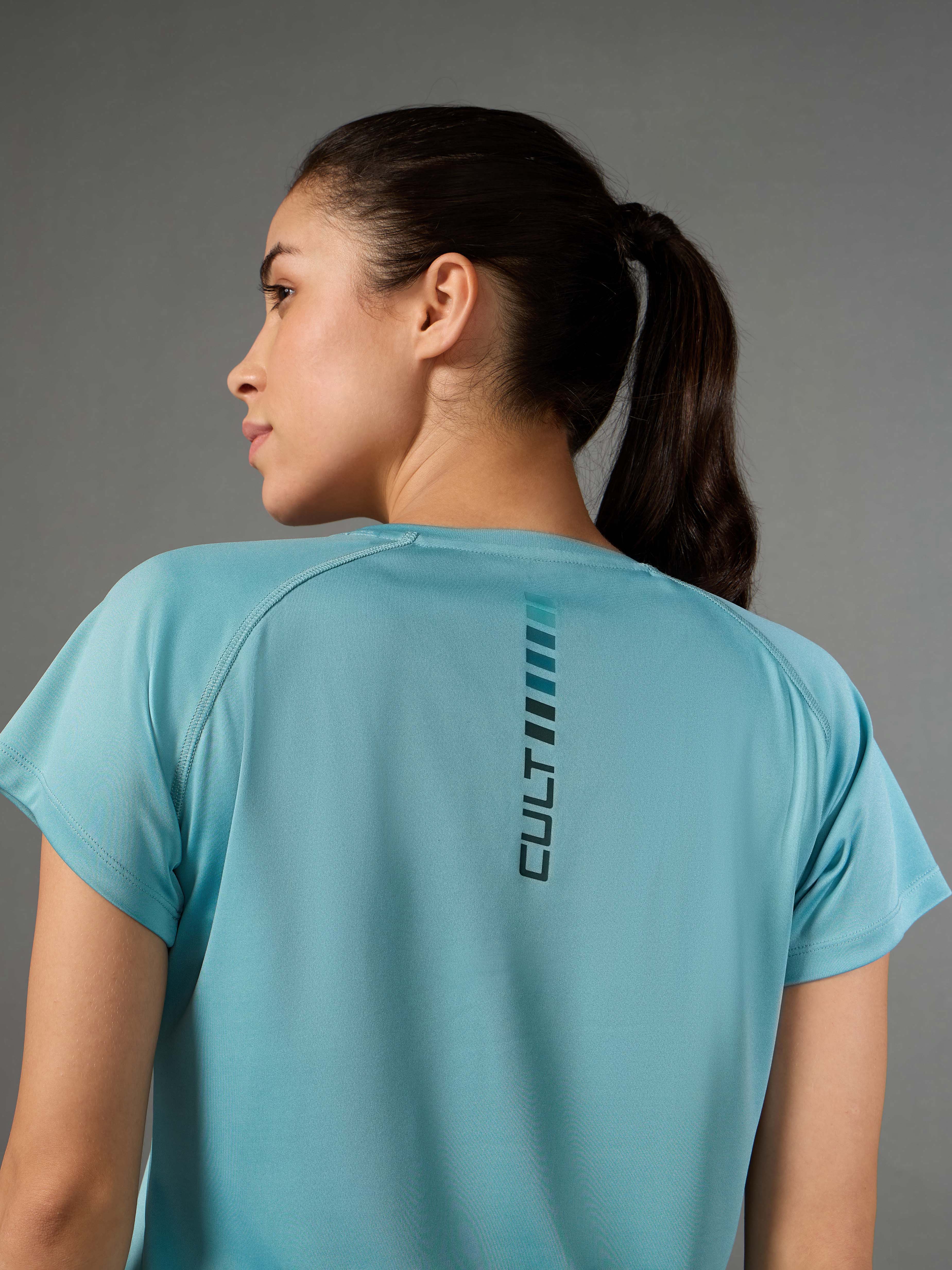 Women's Cult Energy Blue Performance T-shirt