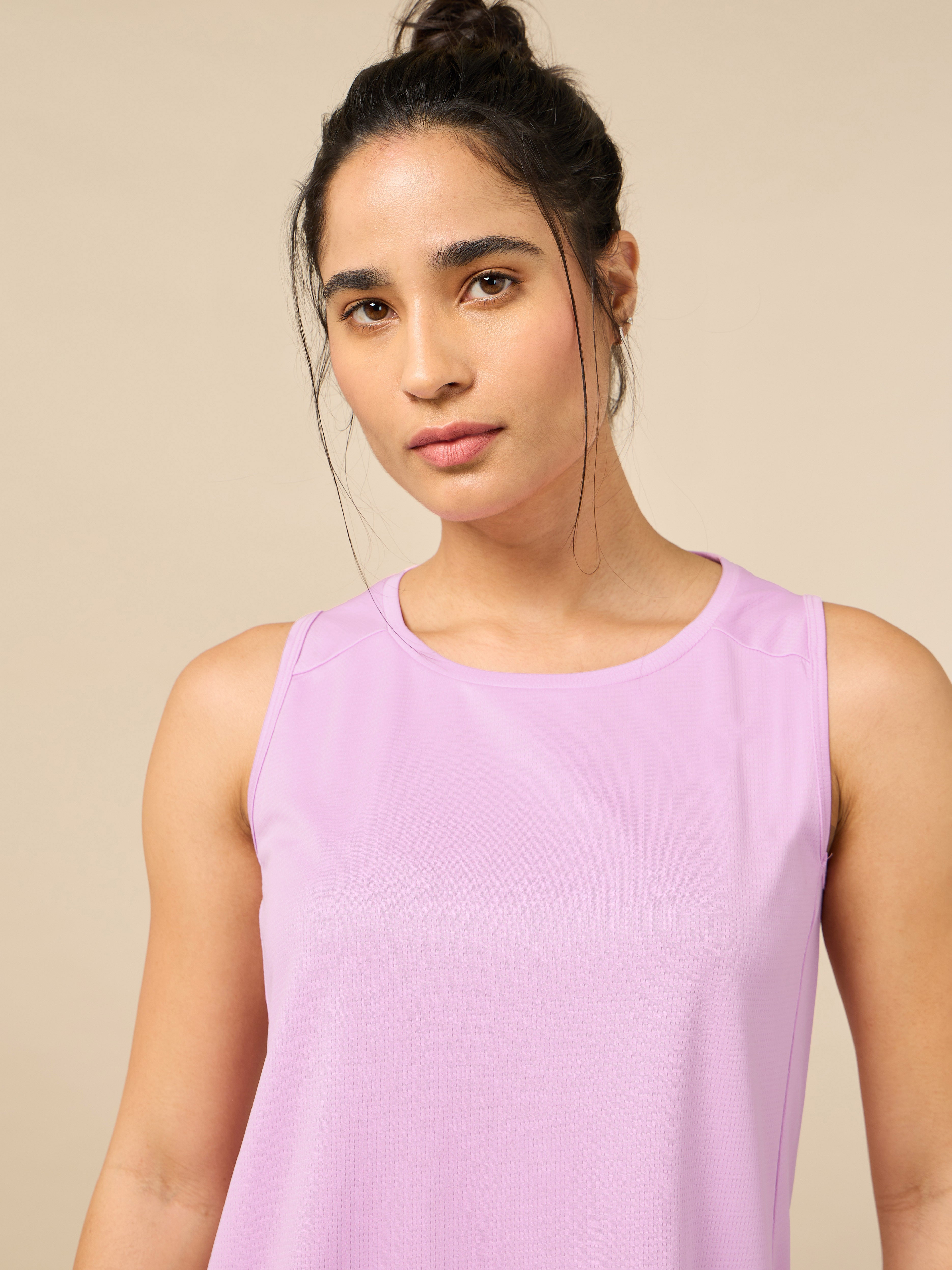 Women's Stay Fit Pink Performance Tank