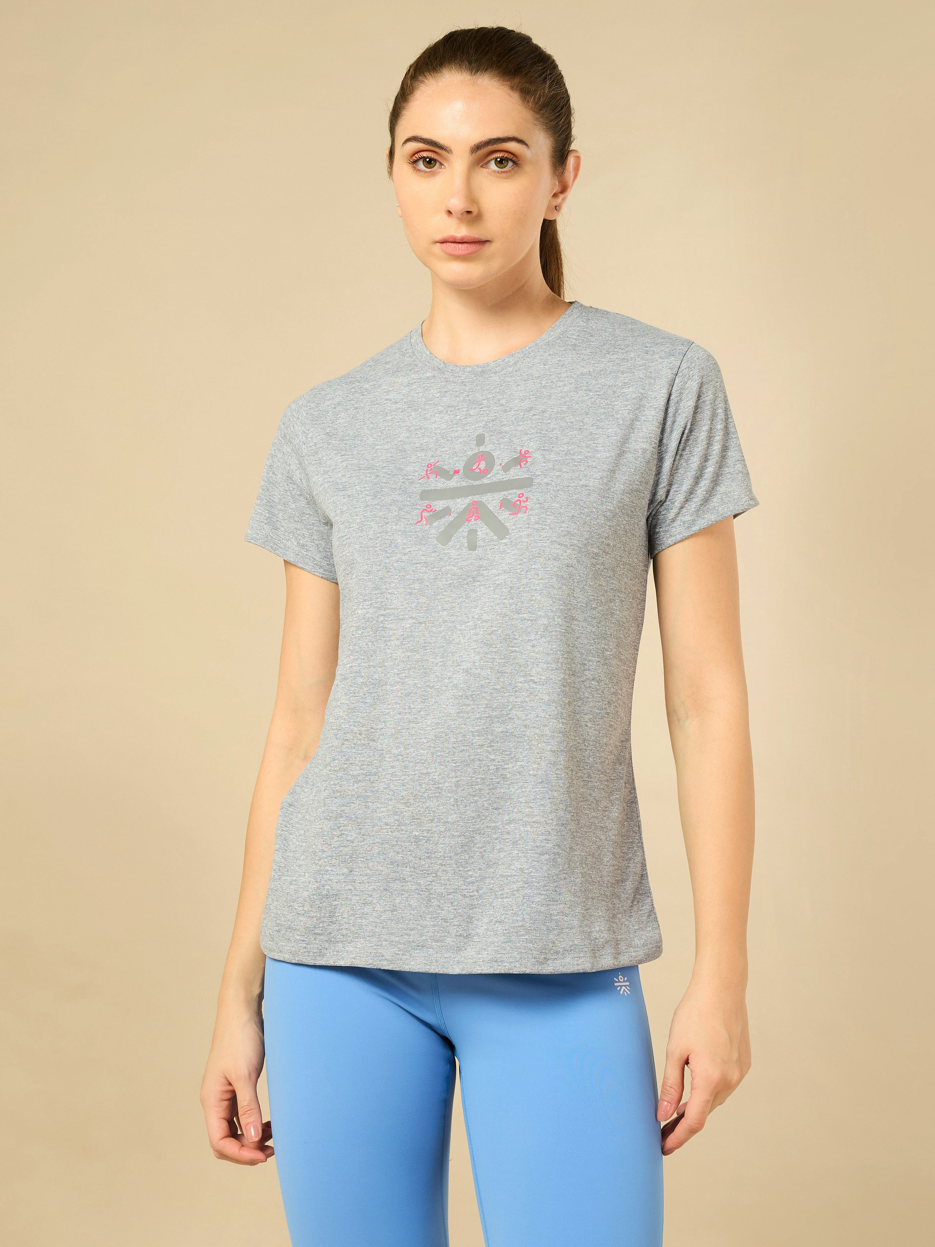 Brand logo Grey T-shirt