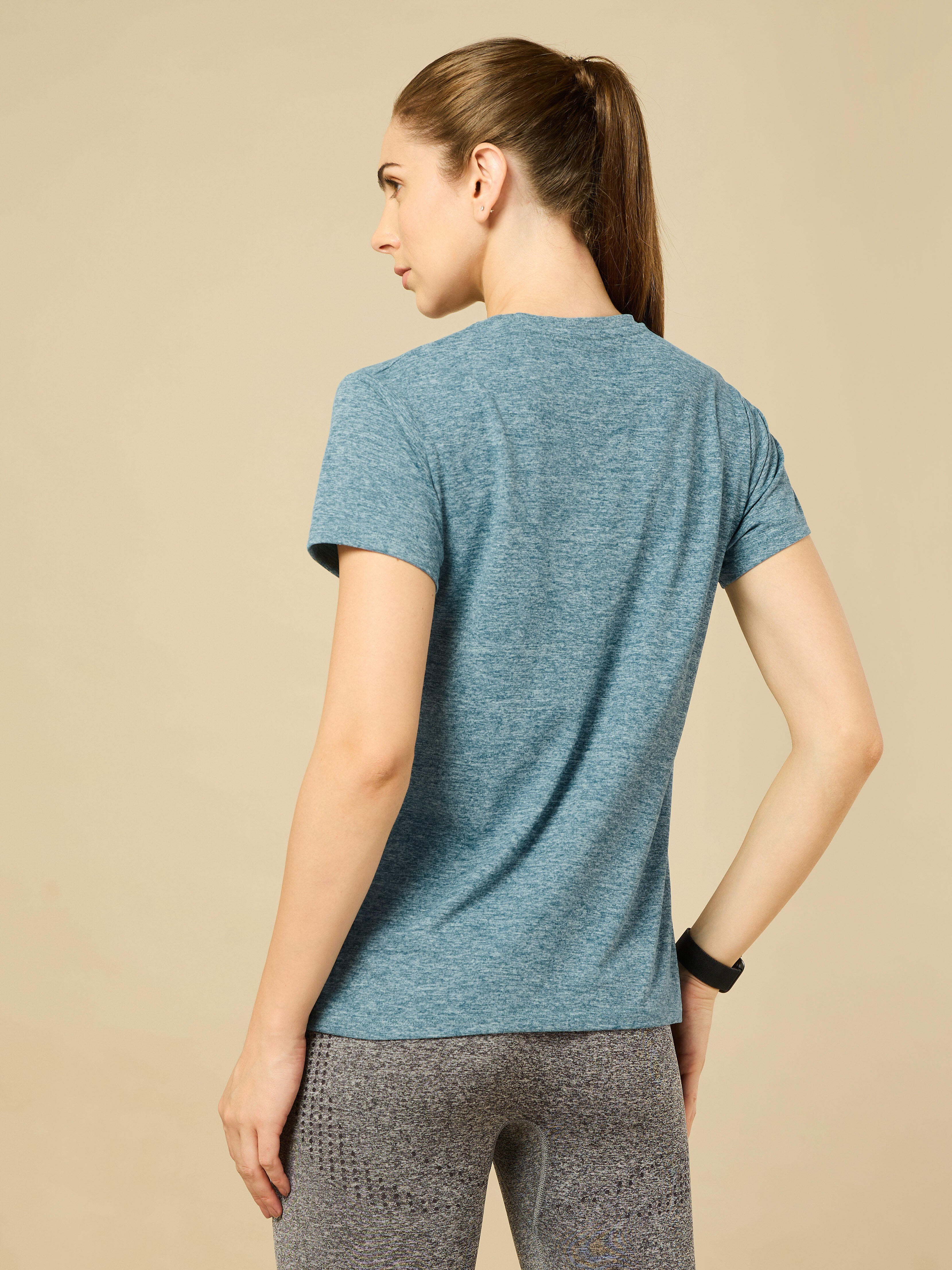 Brand logo Blue T-shirt