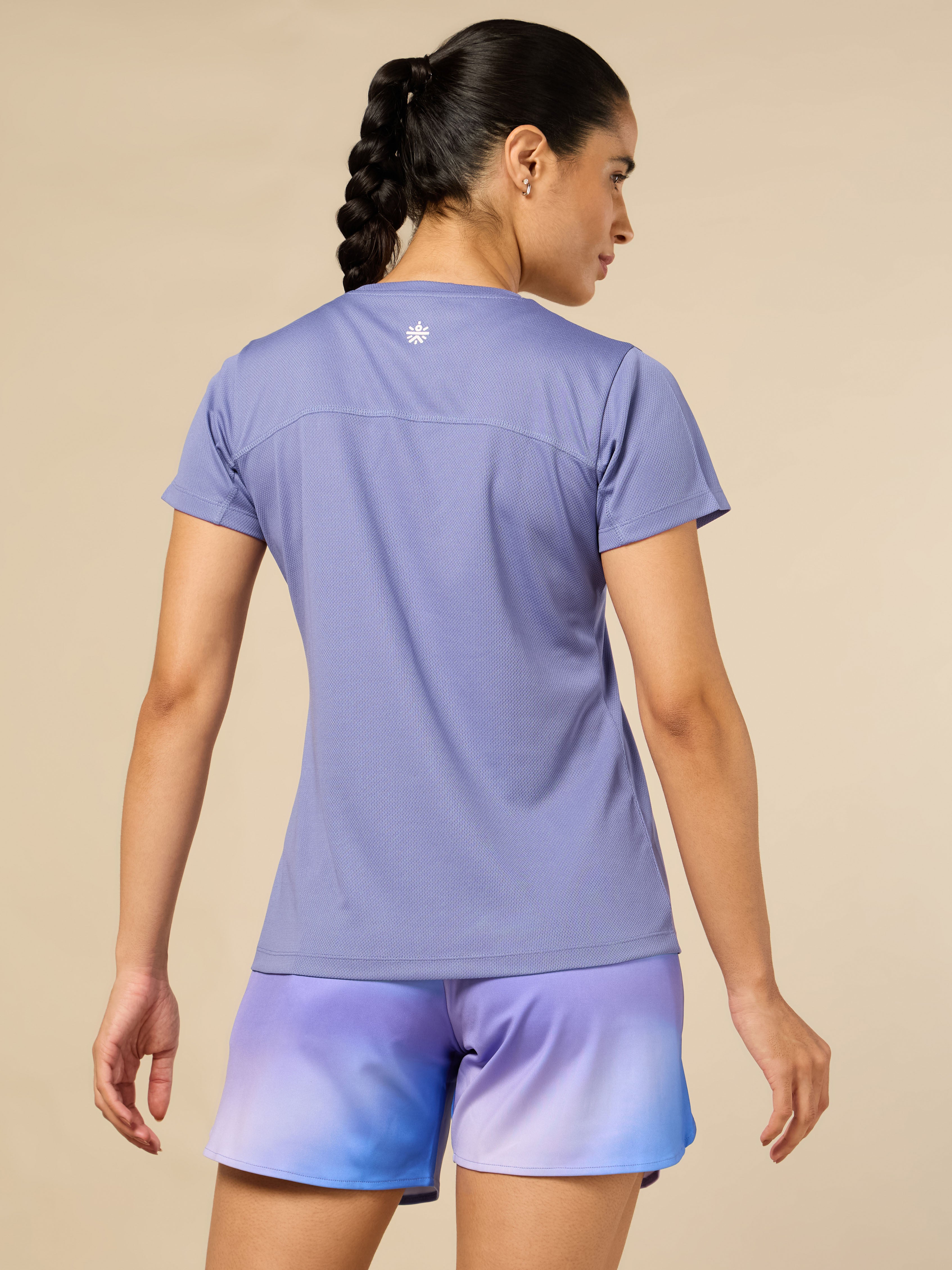 Women's HIIT Purple Performance T-shirt