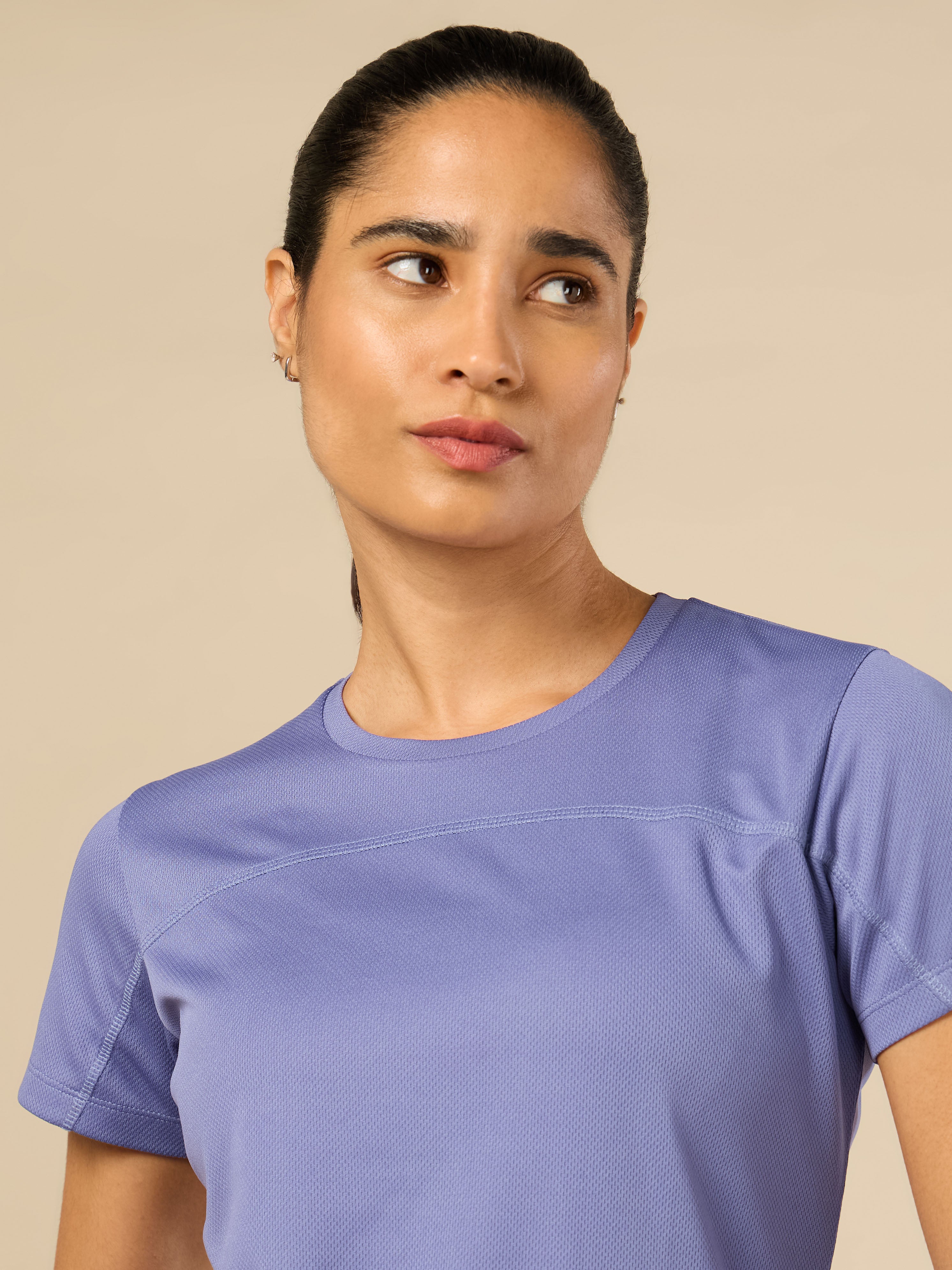 Women's HIIT Purple Performance T-shirt