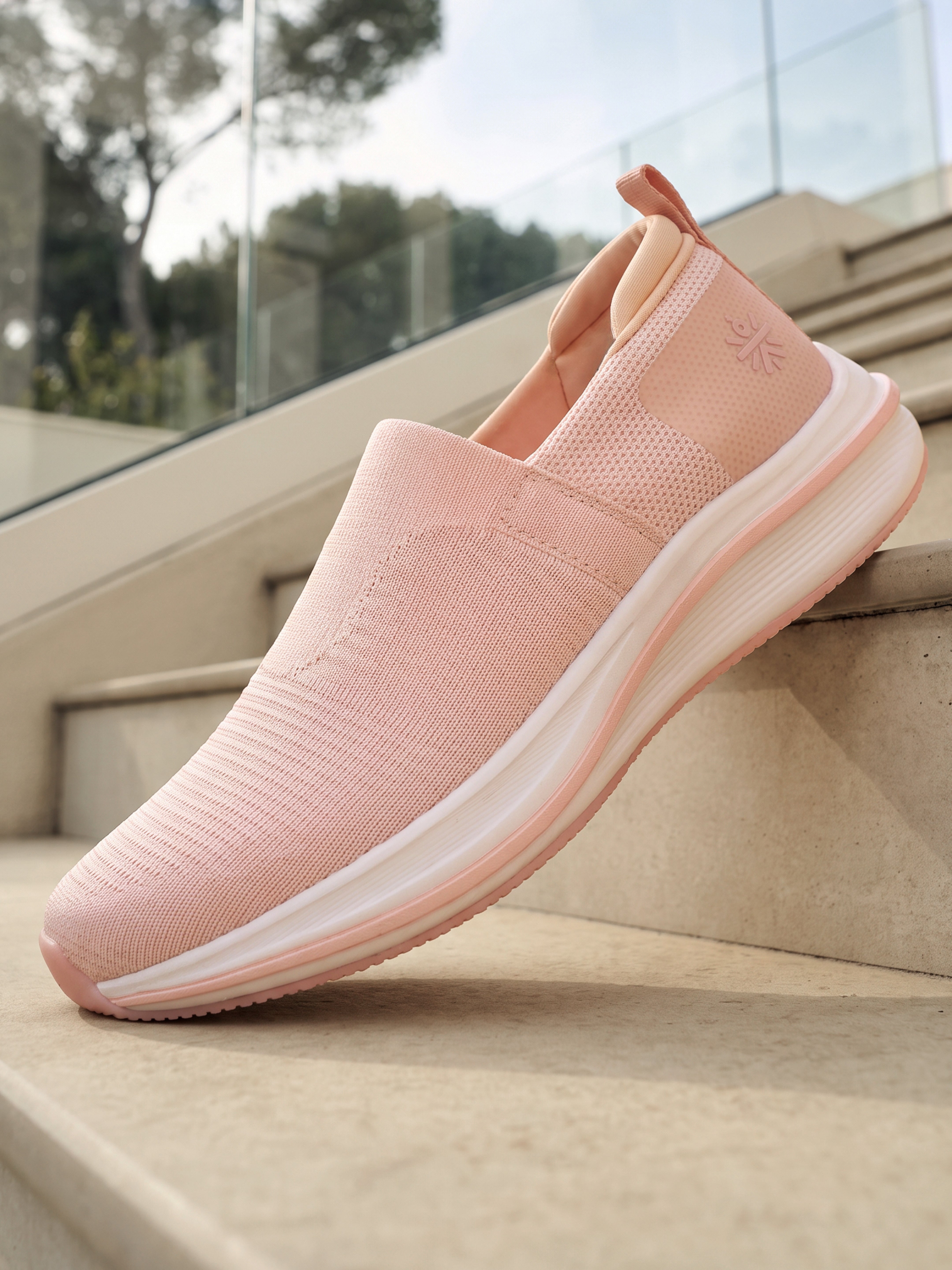 cult Women's Grace Slip-On Walking Shoes - Baby Pink / Mauve