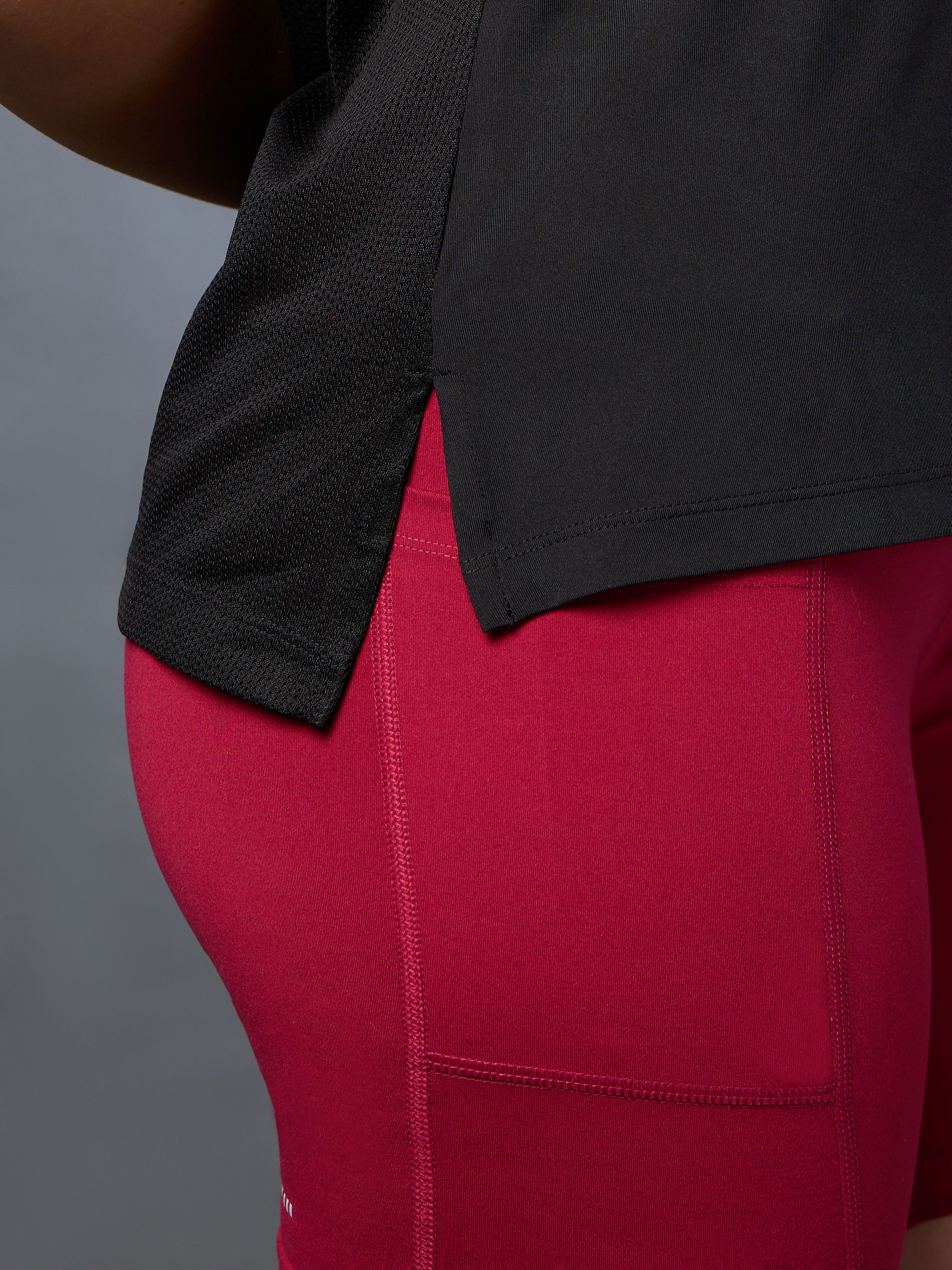 Women's Athlete Pro Black T-shirt