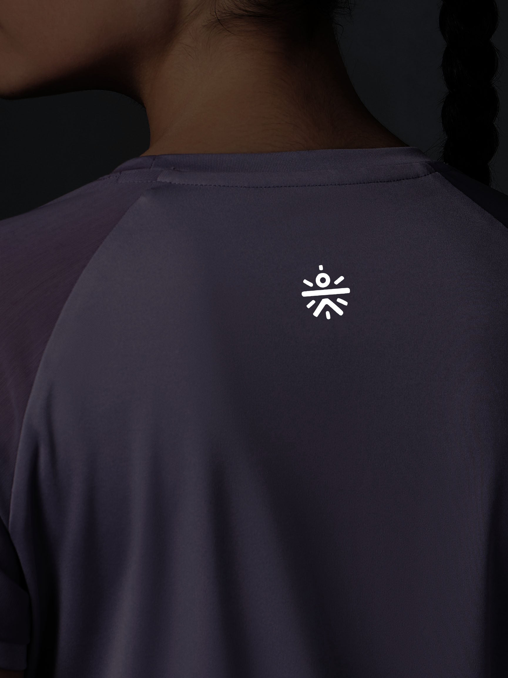 Women's Run Day Challenge Purple T-shirt